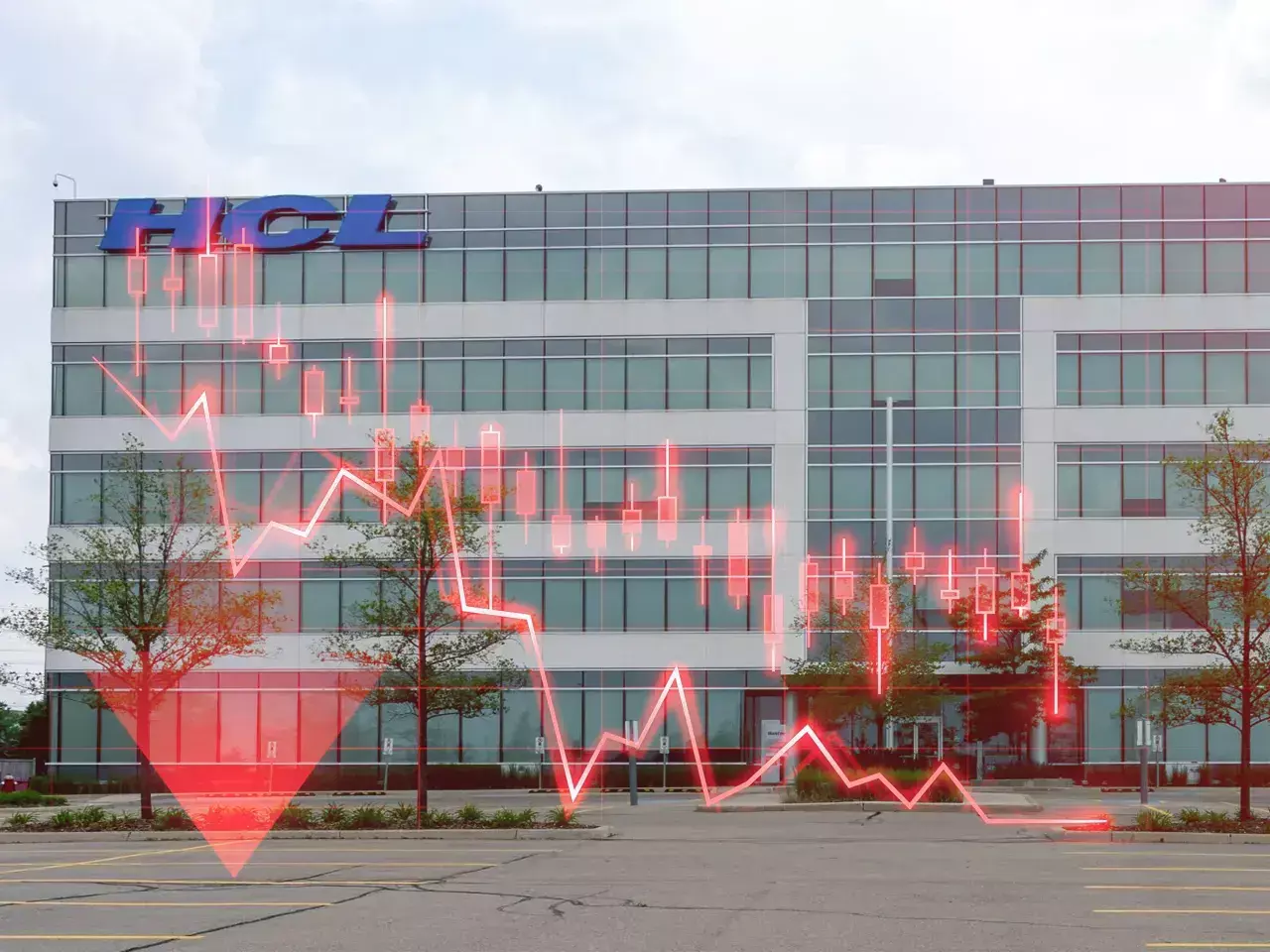 hcl net profit fell from the previous quarter