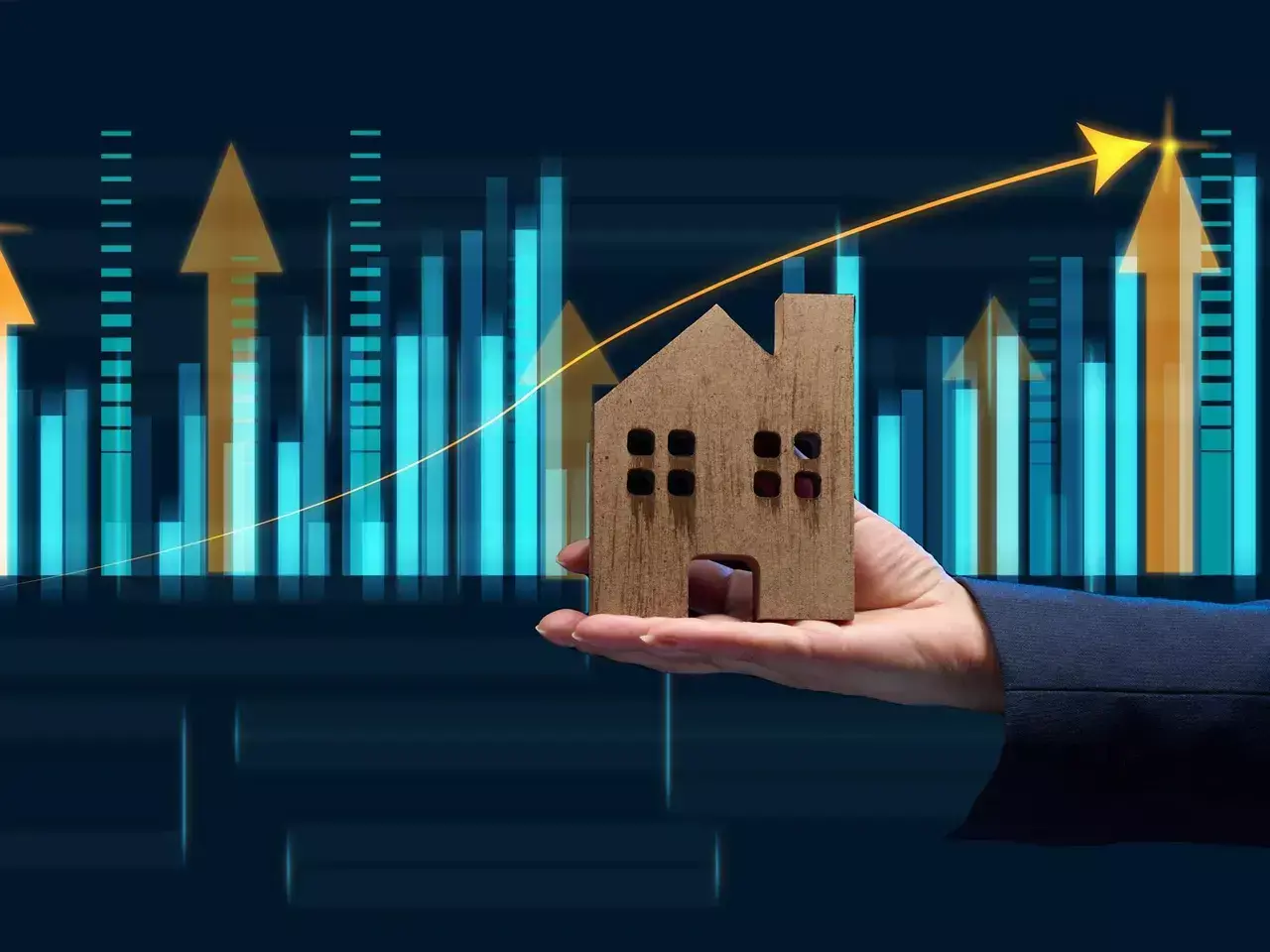 h1 2023 385% growth institutional investments housing sector