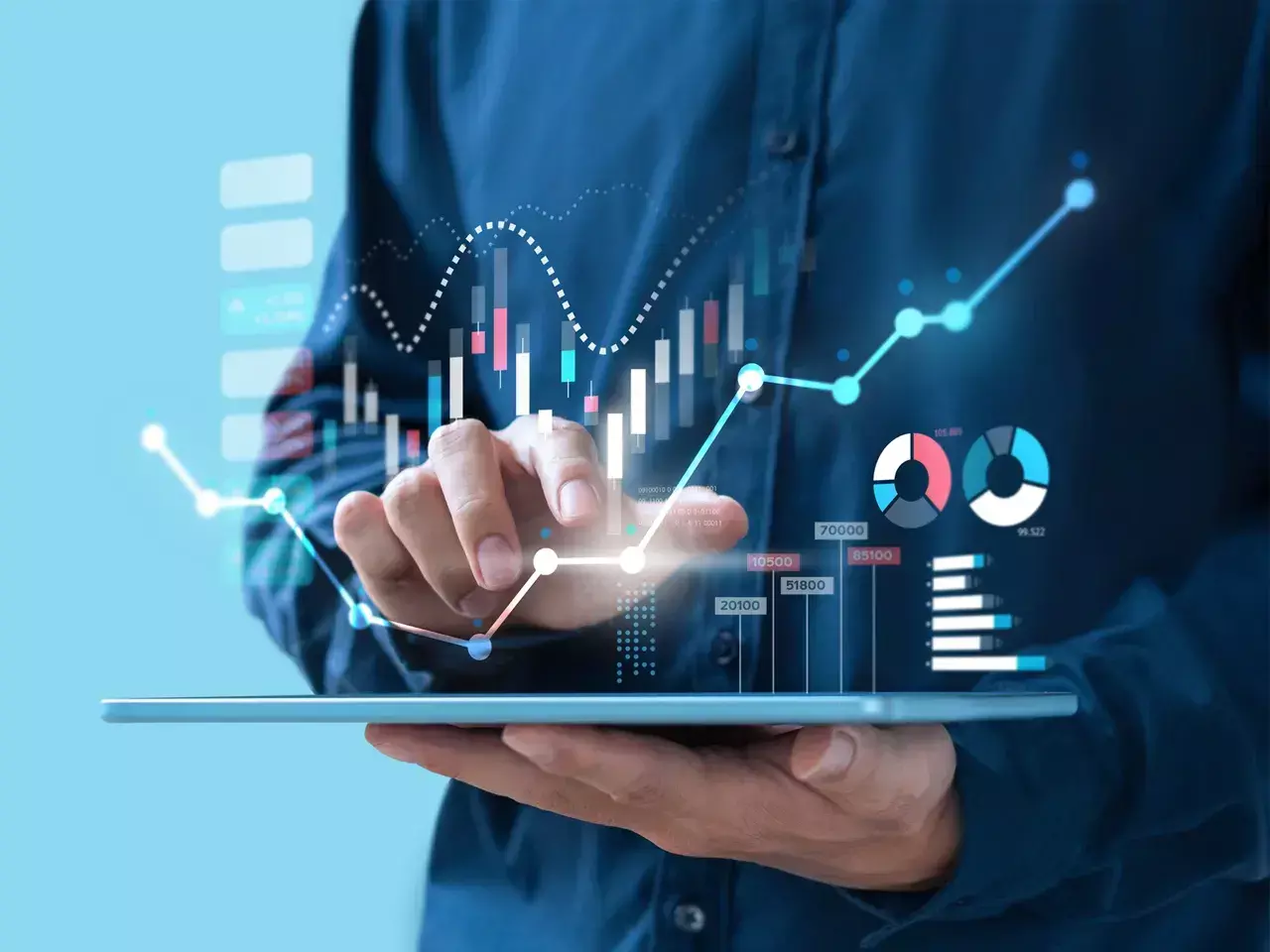 sensex closes above 66000 for the first time nifty also at record high