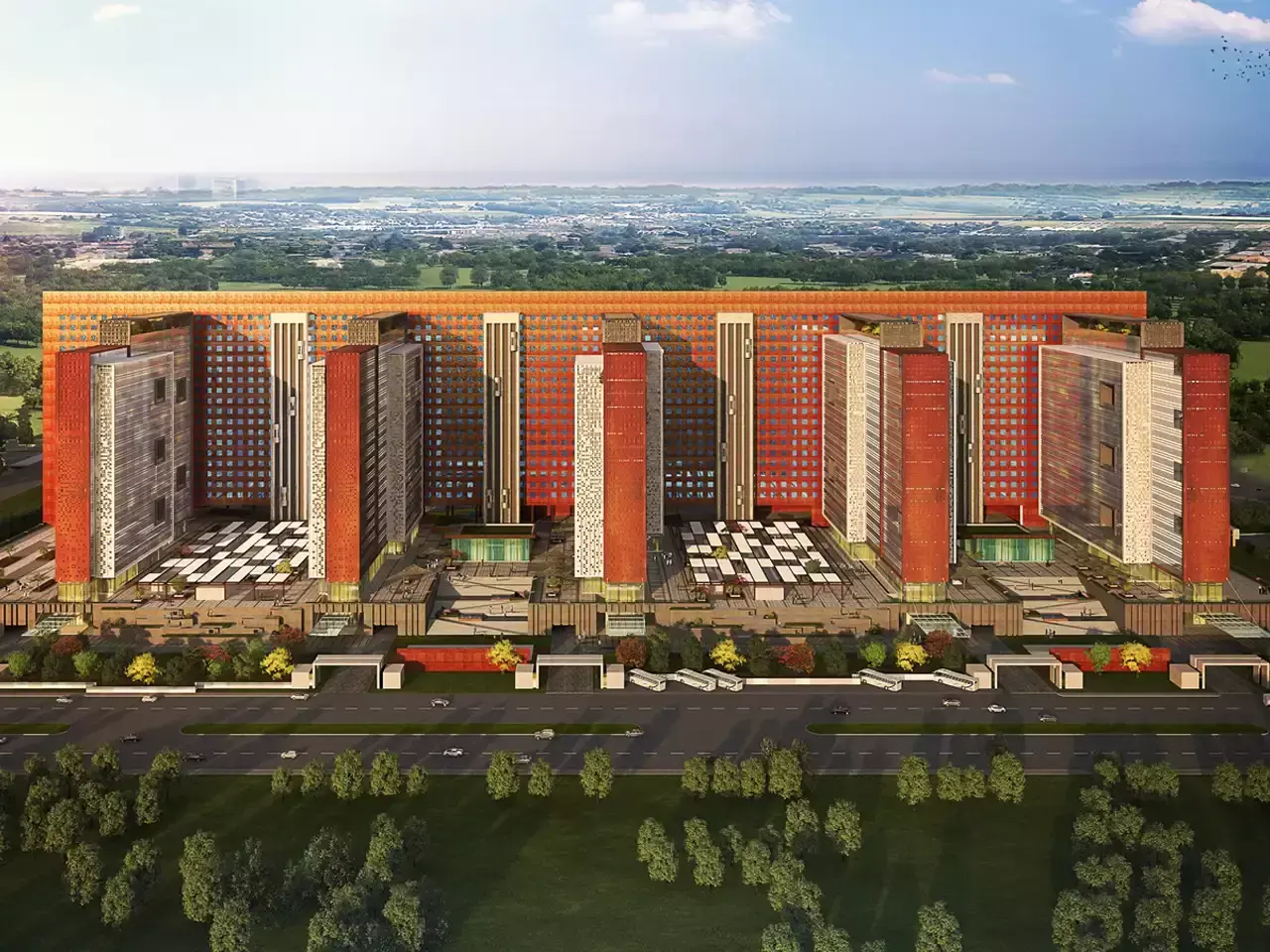 where will the worlds largest office building be located