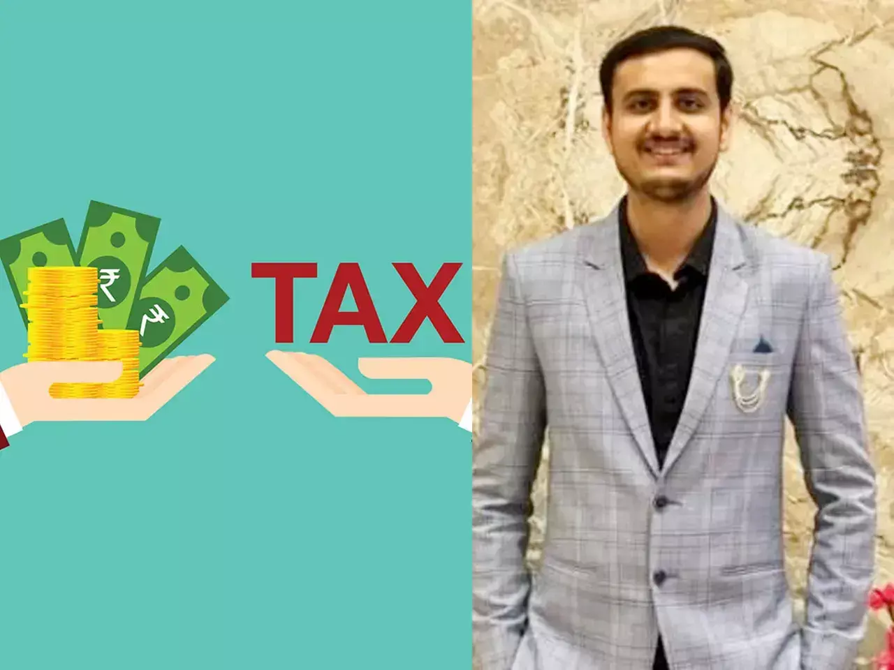 half of the income is taxed calculated tweet goes viral