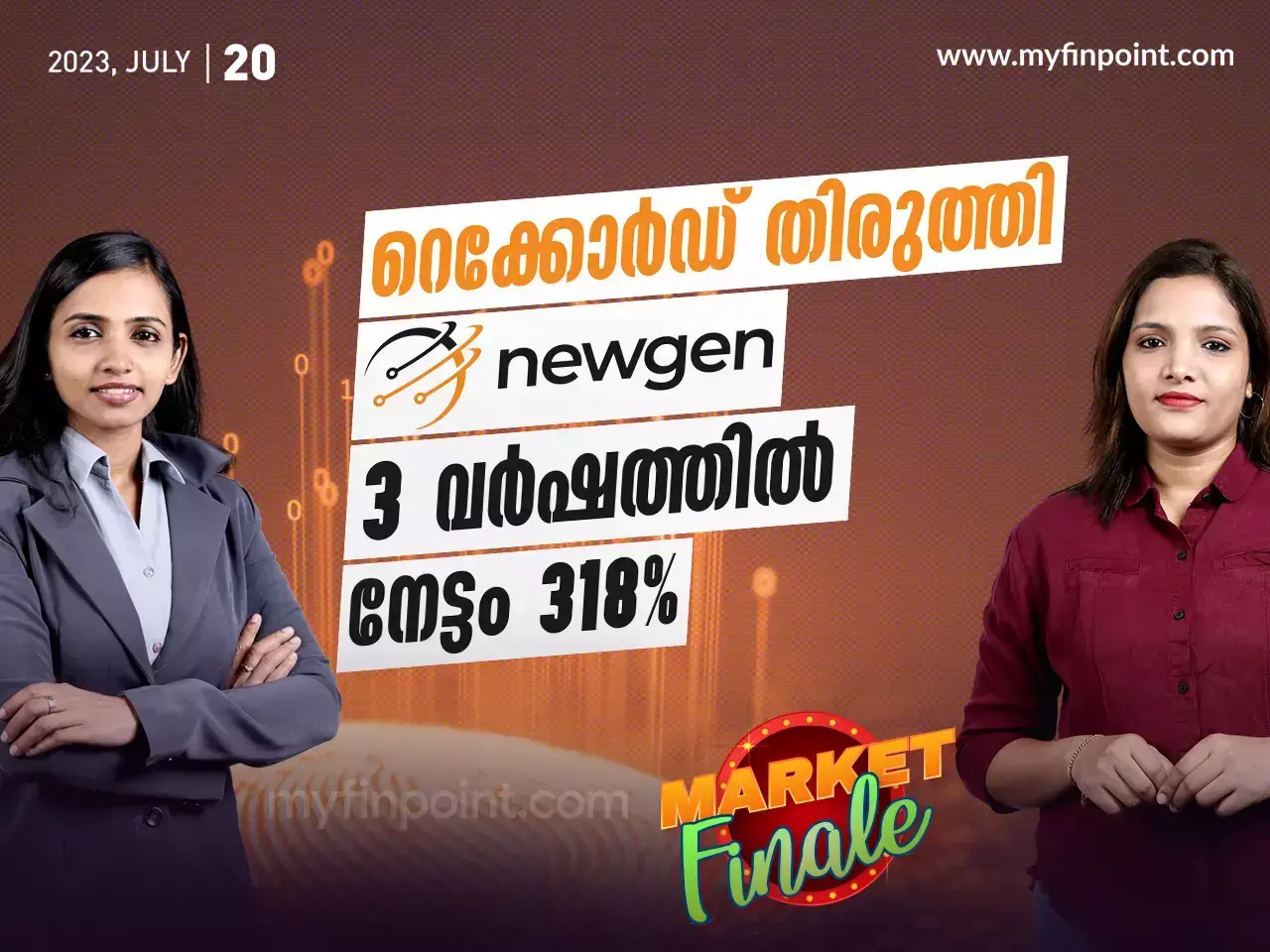 റെക്കോർഡ് തിരുത്തി Newgen Software Technologies  3 വർഷത്തിൽ നേട്ടം 318%