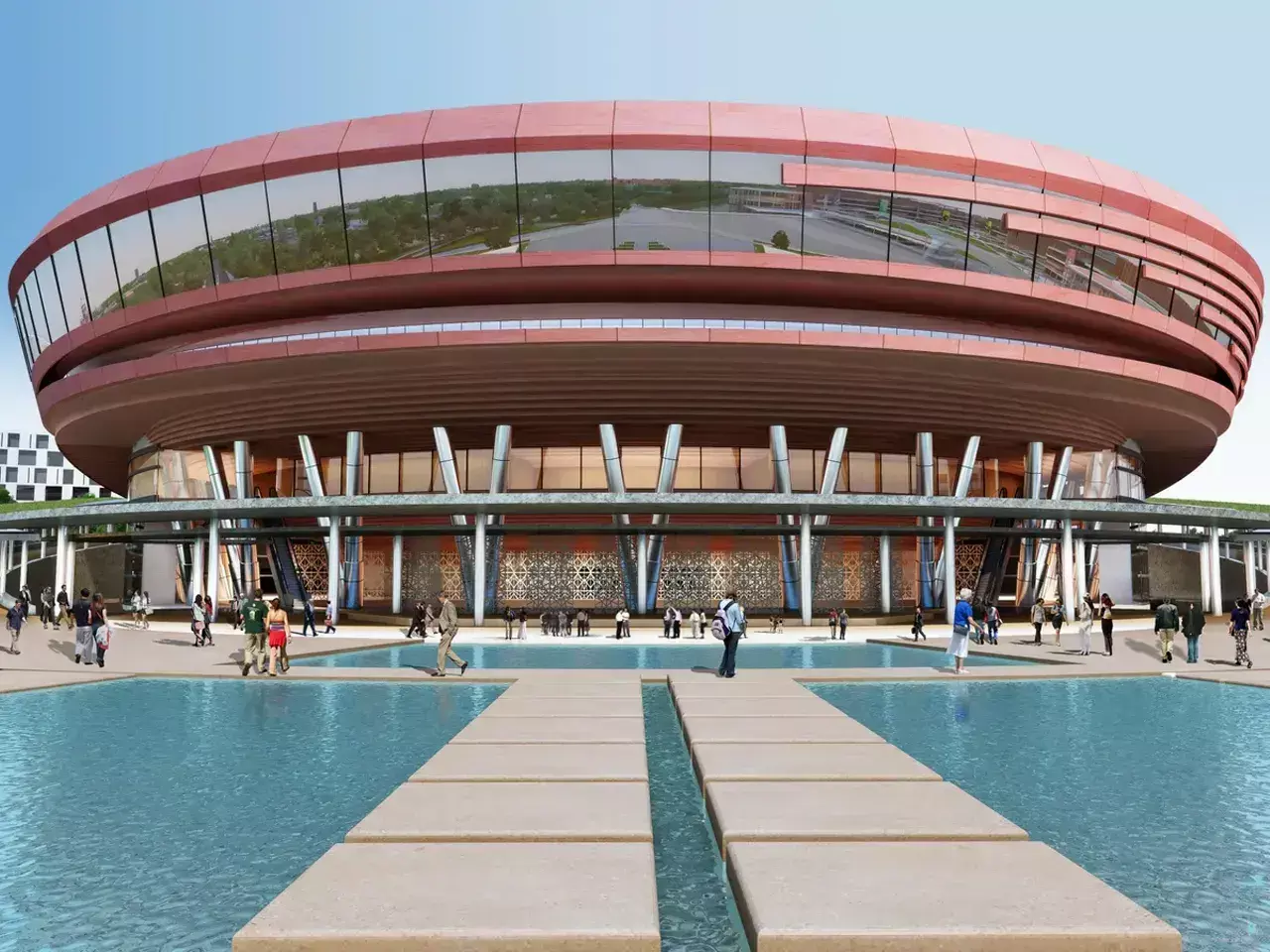 international convention centre at pragati maidan