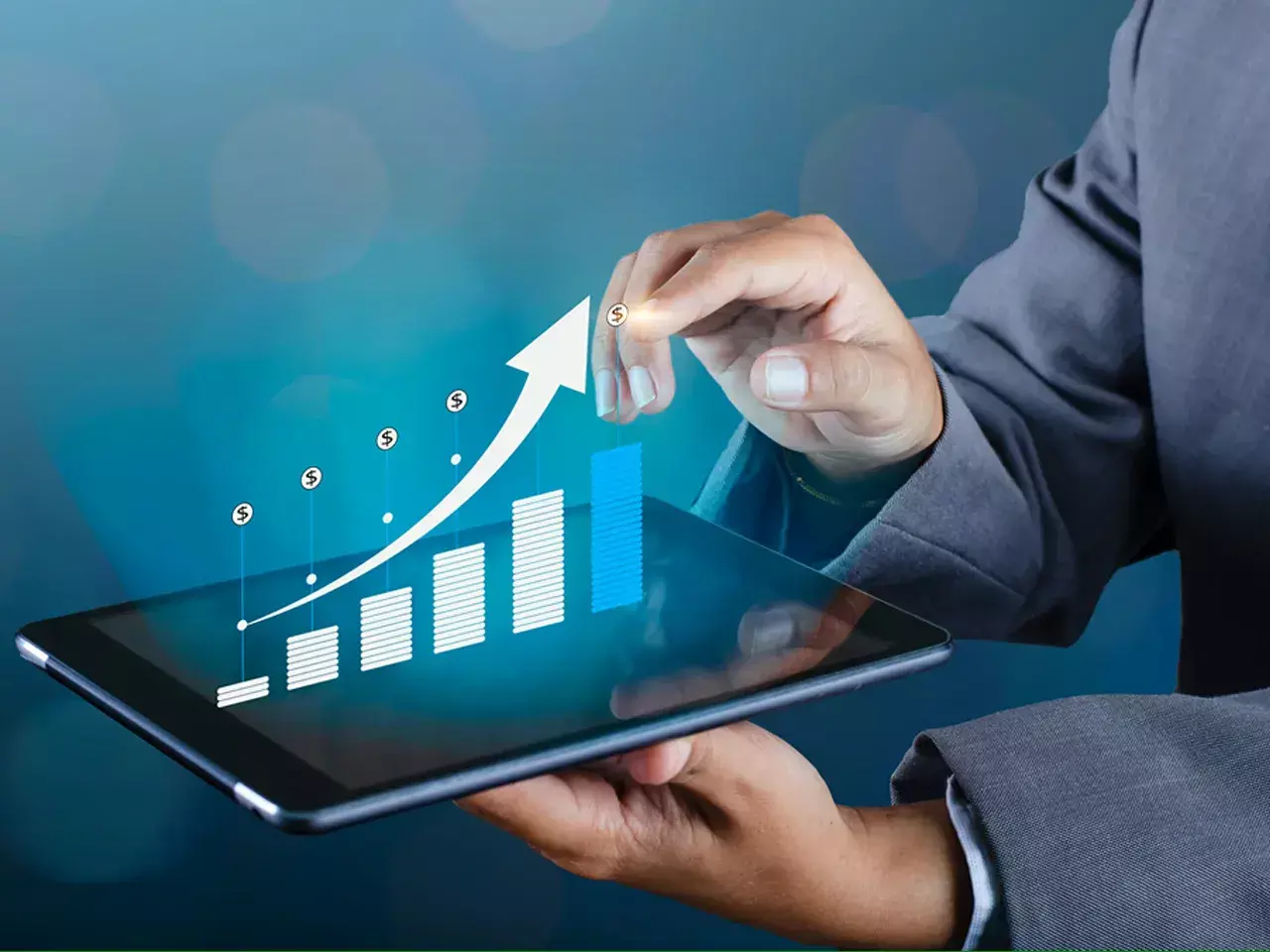 services sector growth at 13-year high