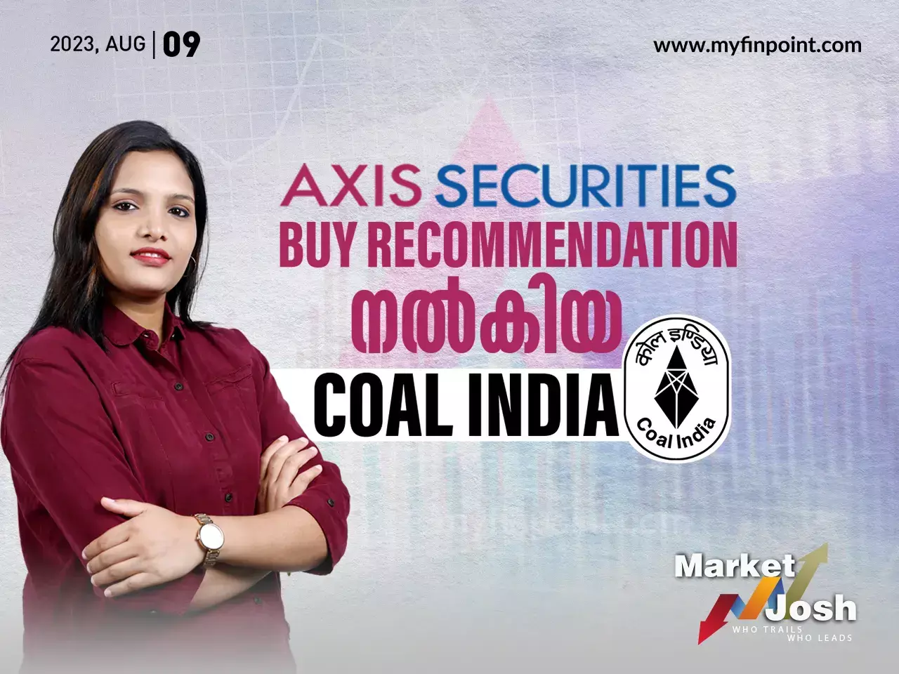 Axis Securities ബൈ റെക്കമെന്റേഷൻ നൽകിയ  Coal India