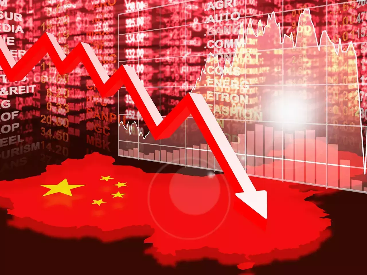 chinese economy into recession