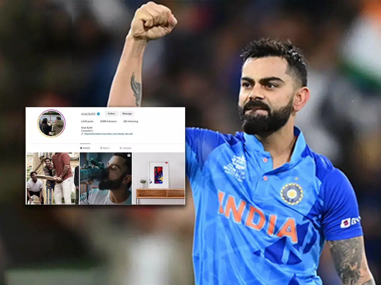 ഇന്‍സ്റ്റാഗ്രാം പോസ്റ്റിന് കോഹ്‌ലി ഈടാക്കുന്നത് 11.4 കോടി രൂപ ? യാഥാര്‍ഥ്യം ഇതാണ്