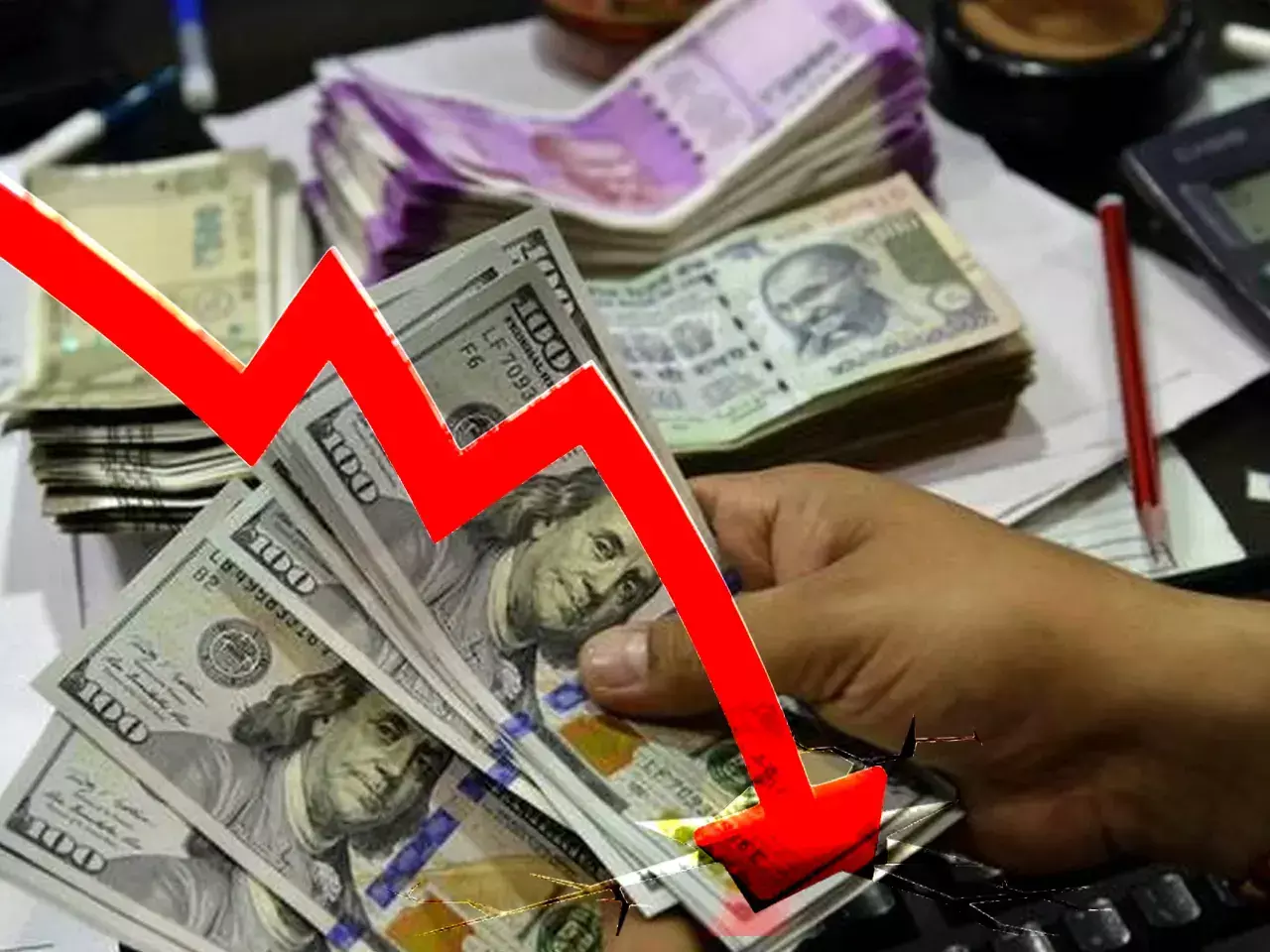 ഇന്ത്യയുടെ വിദേശനാണ്യ കരുതല്‍ ശേഖരം താഴേക്ക്; ഇടിഞ്ഞത് 2.41 ബില്യണ്‍ ഡോളര്‍