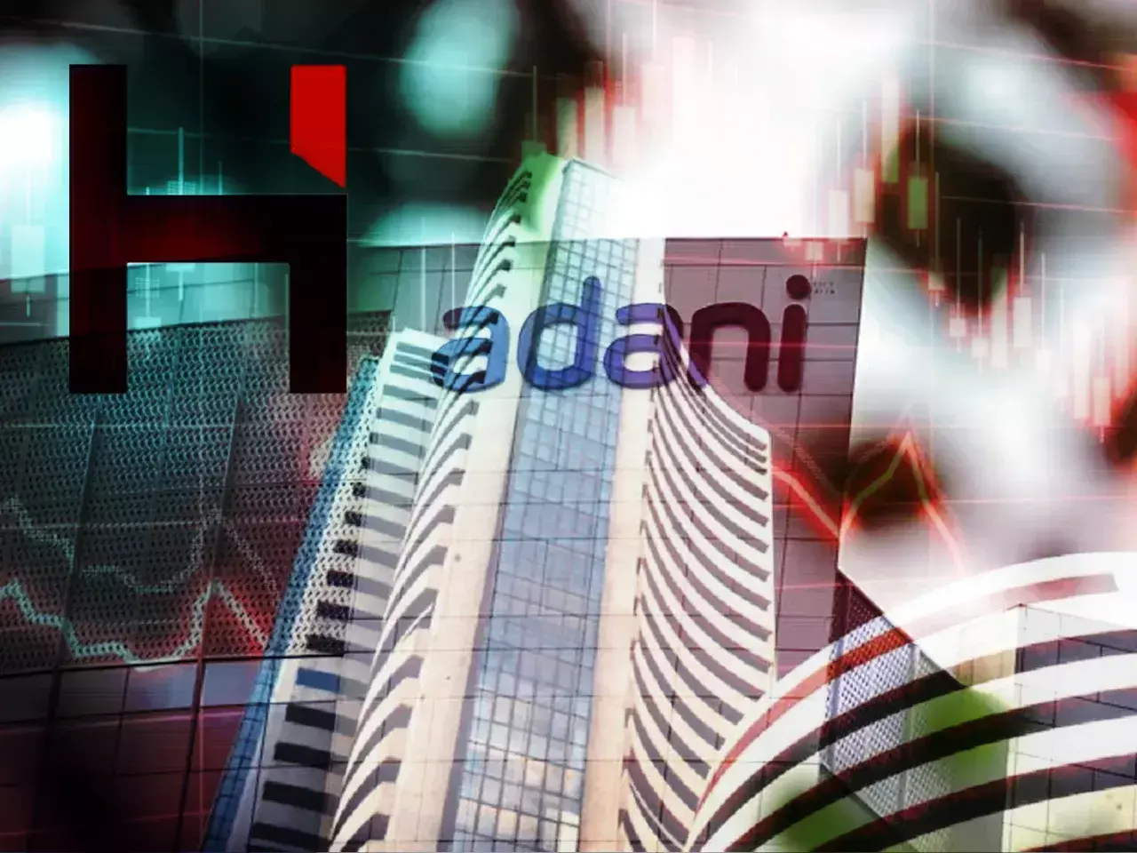 hindenburg effect, auditor resigns, adani shares down