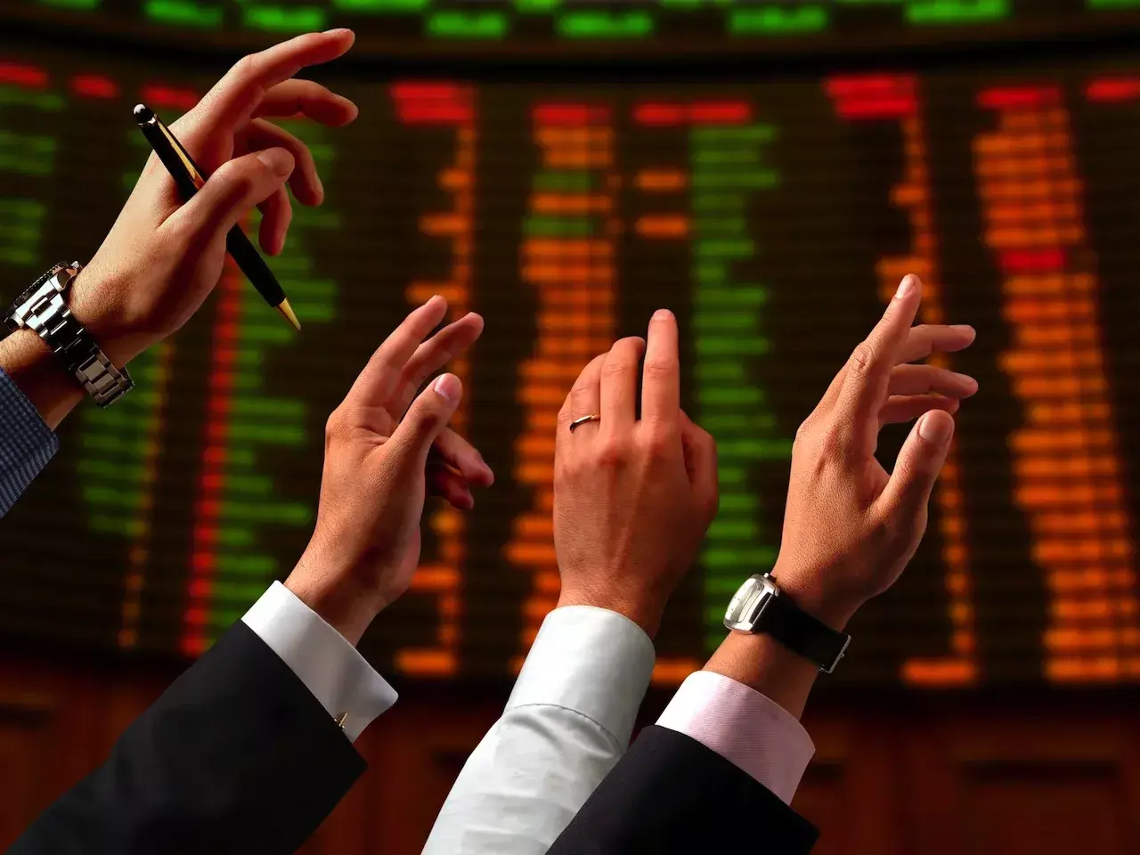 sensex gains after massive swings nifty followed the decline