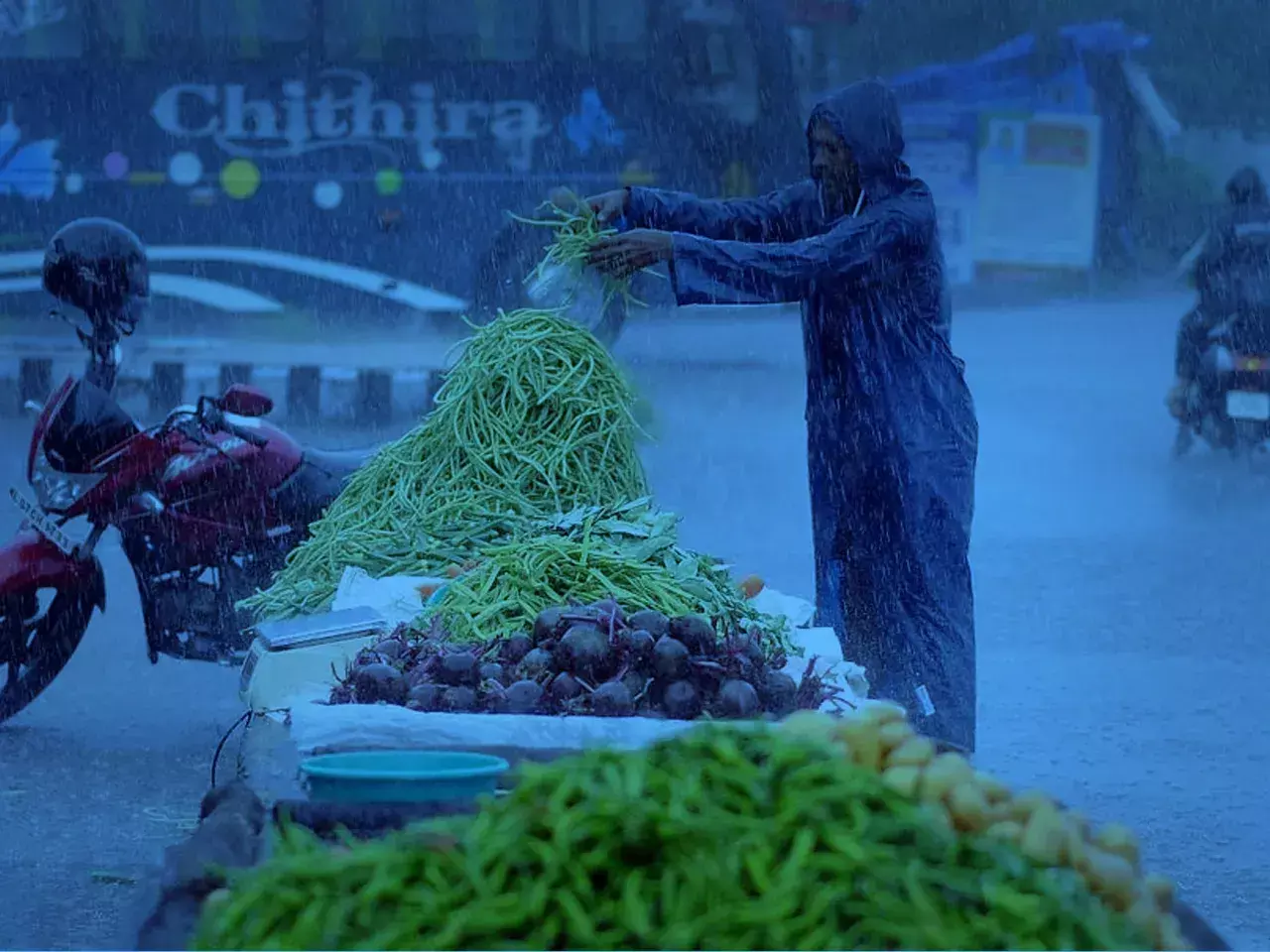 will onam drown in the rain