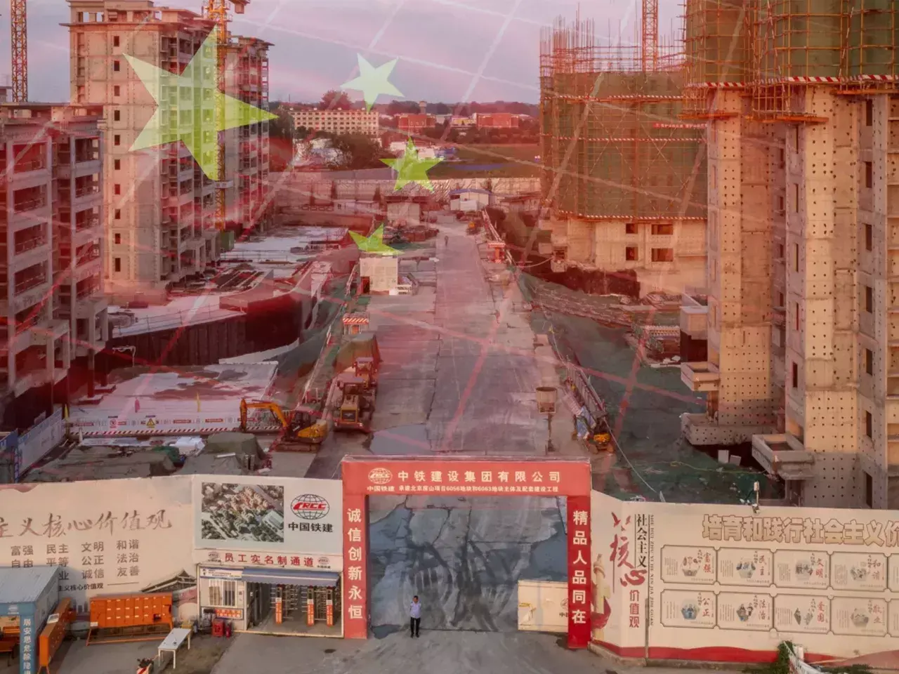 chinese property developers say heavy losses if crisis