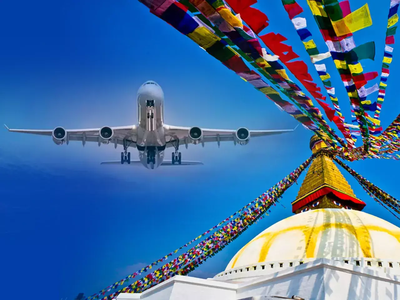 buddhist pilgrimage nepal with new flight service