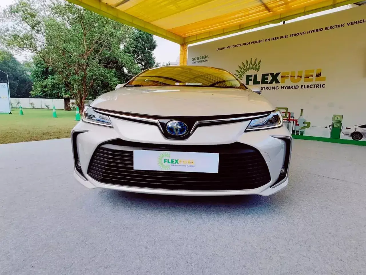 toyota has launched an ethanol fuel car