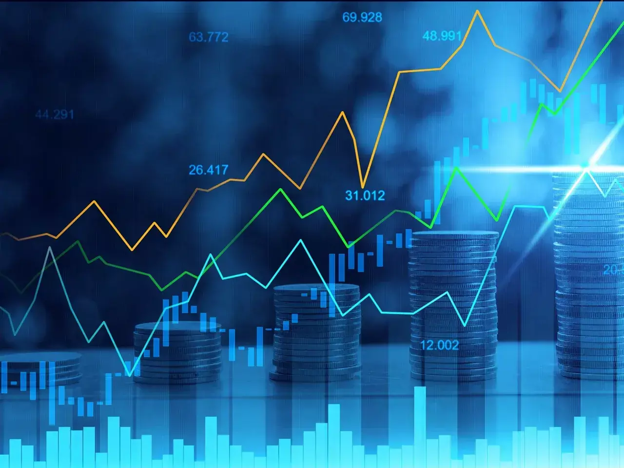 markets closing with strong gains | nifty