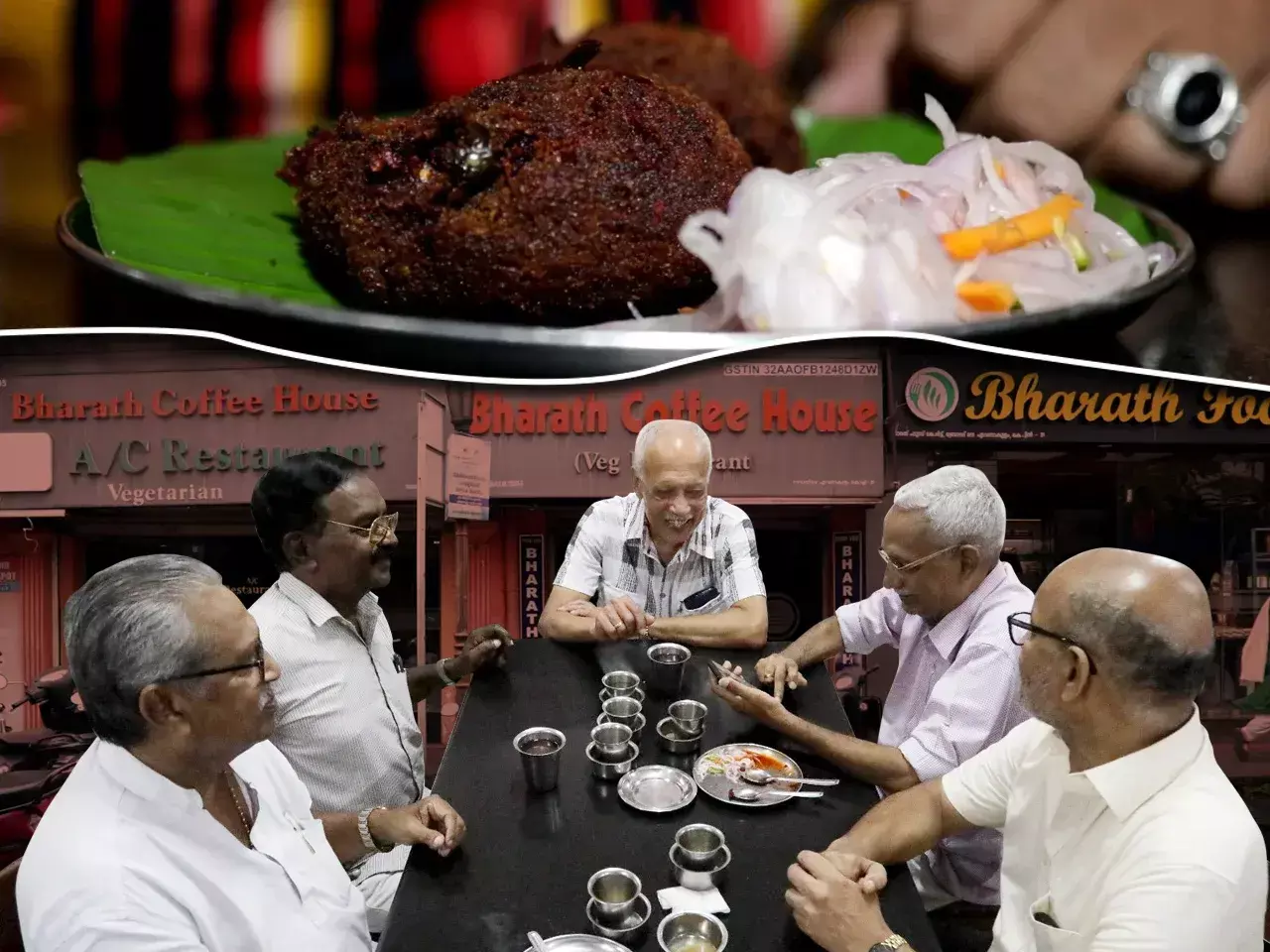 this friendly group at bharat coffee house | ernakulam broadway | bharath coffee house | friendship circle