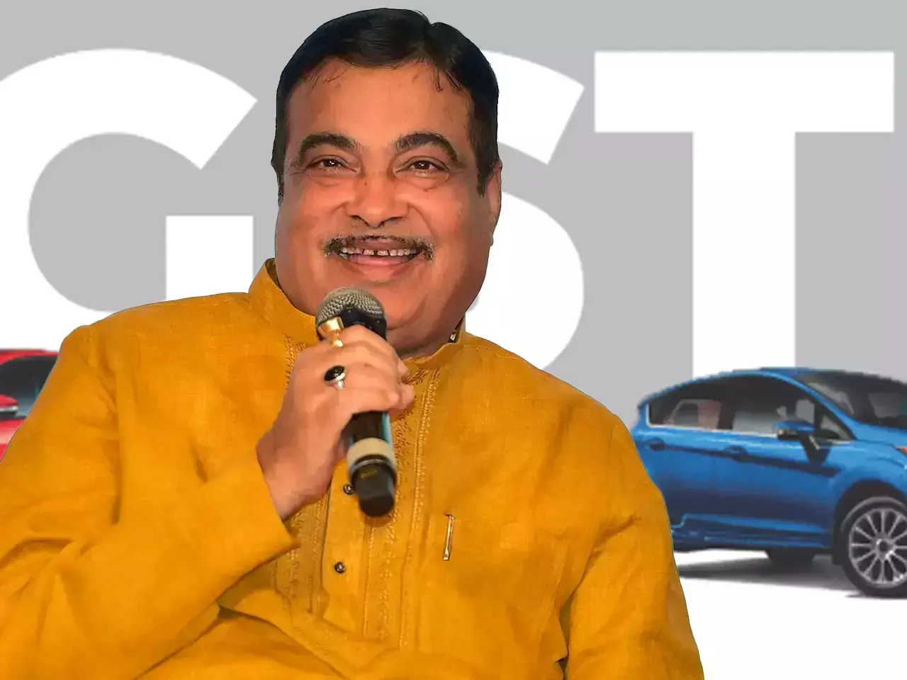 nitin gadkari on 10% GST on diesel car