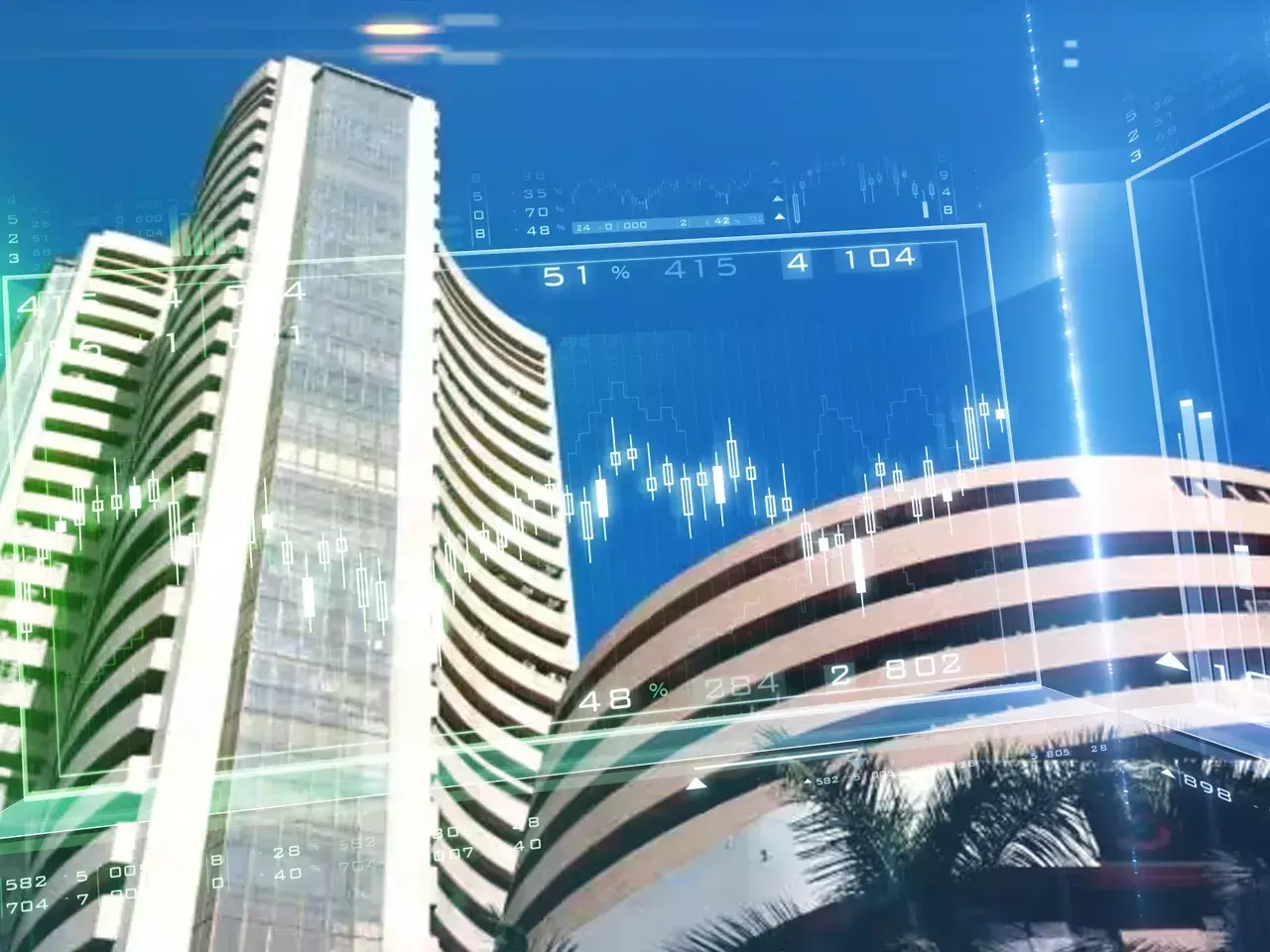 nifty flat, sensex gains