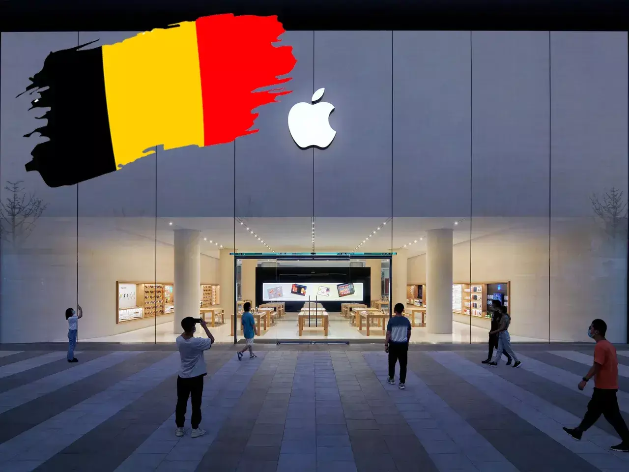 belgium vs iphone