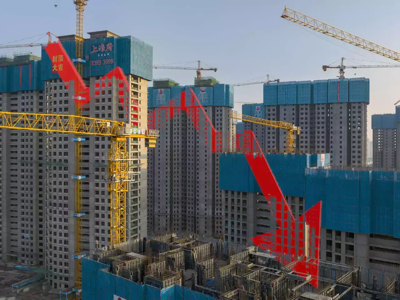 ചൈനയിലെ പ്രോപ്പര്‍ട്ടി ഓഹരികളില്‍ ഇടിവ്