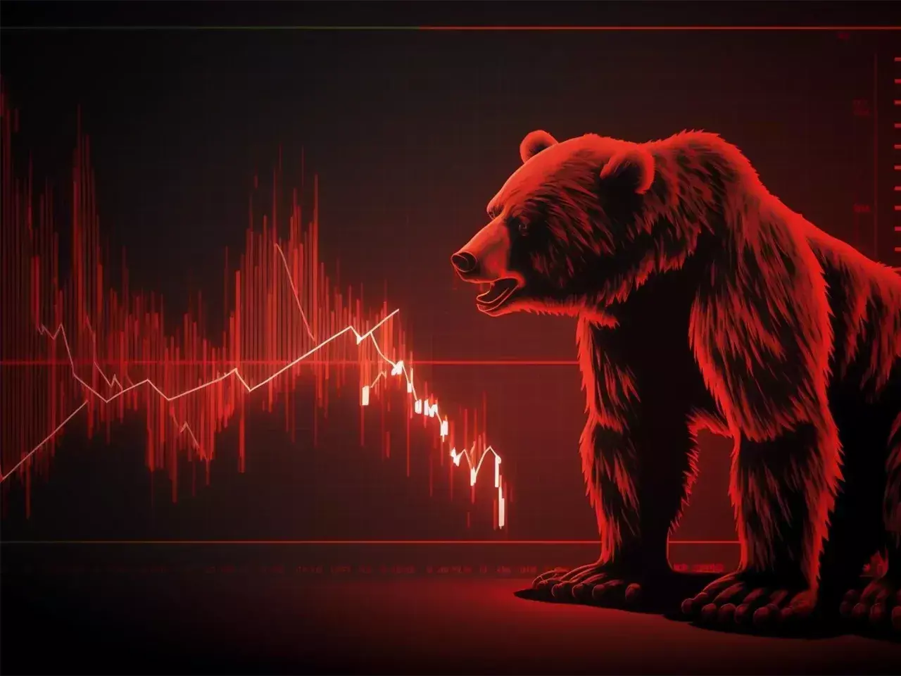 both markets closed at a loss