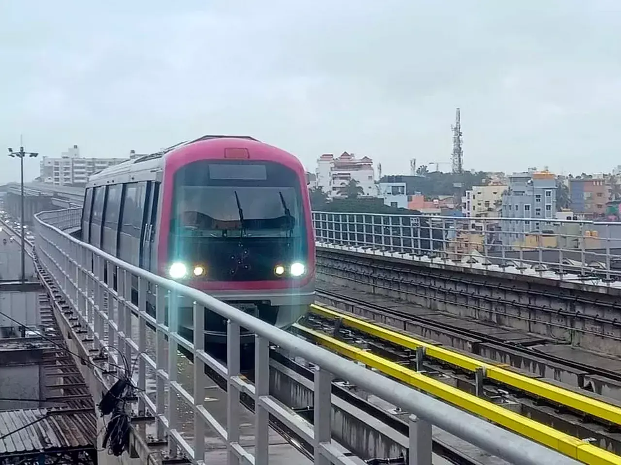 namma metro purplelines testing is complete