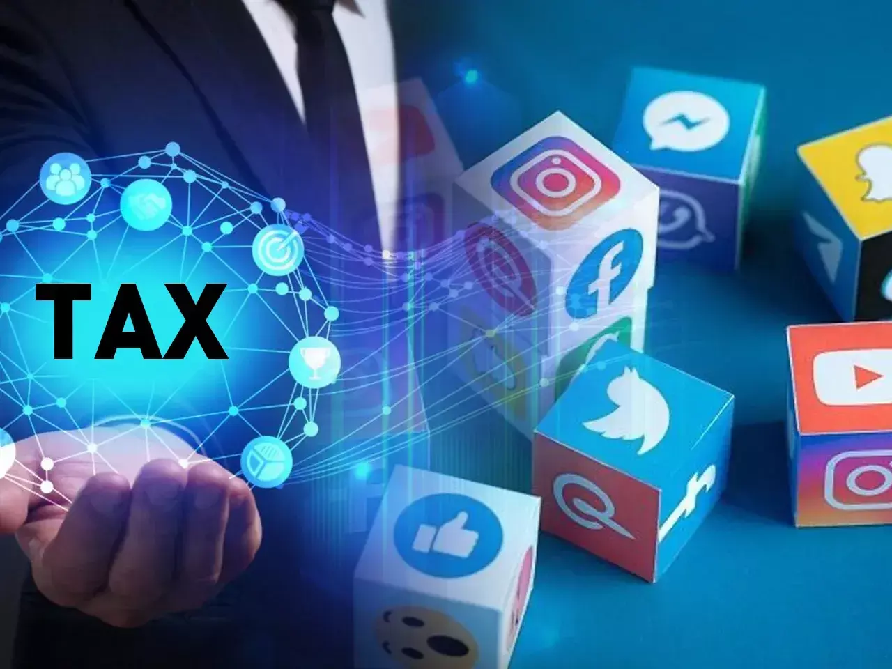 tax will be imposed from october pay for google and facebook services
