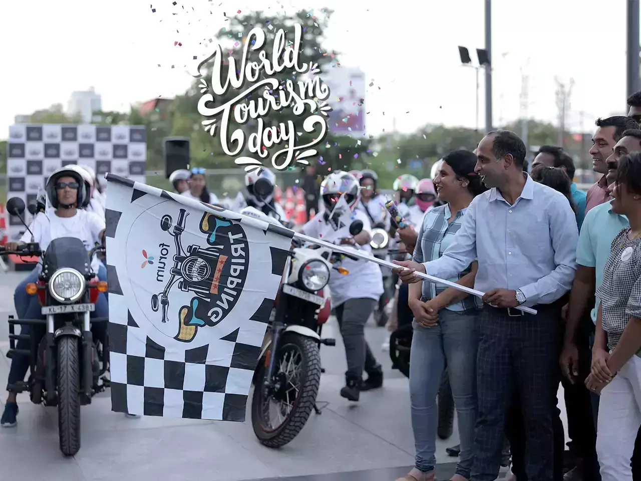 World Tourism Day celebration; Organized a womens bike rally web