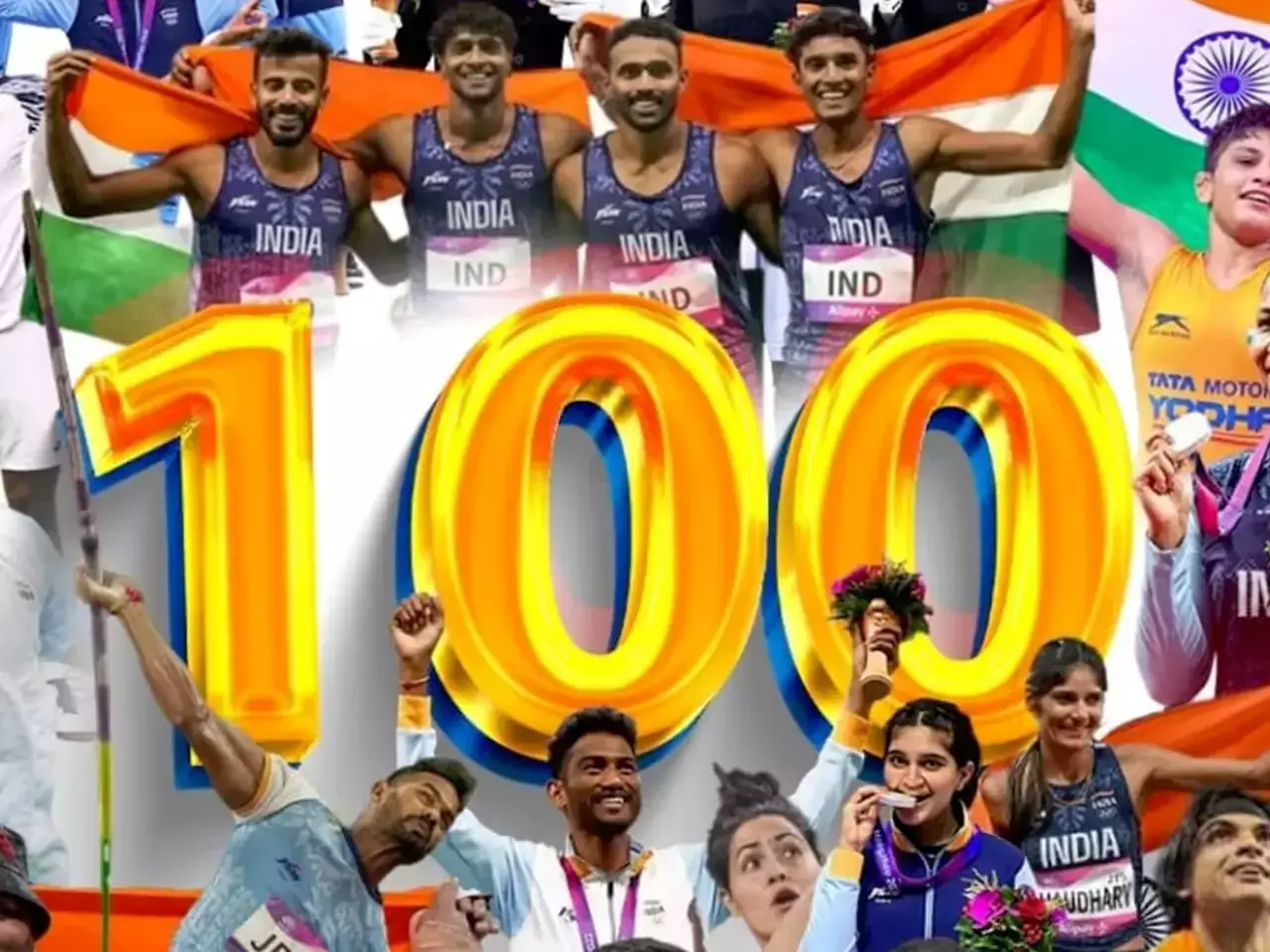 Asian Games | Asian Games 2023 | India at 100 medal