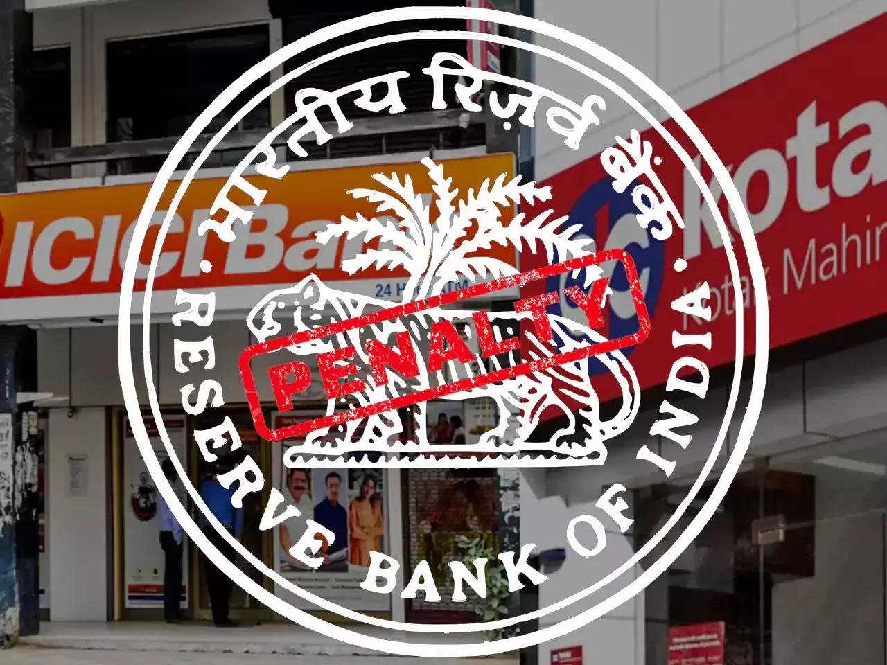 RBI fines ICICI-Kotak Mahindra Banks for violation