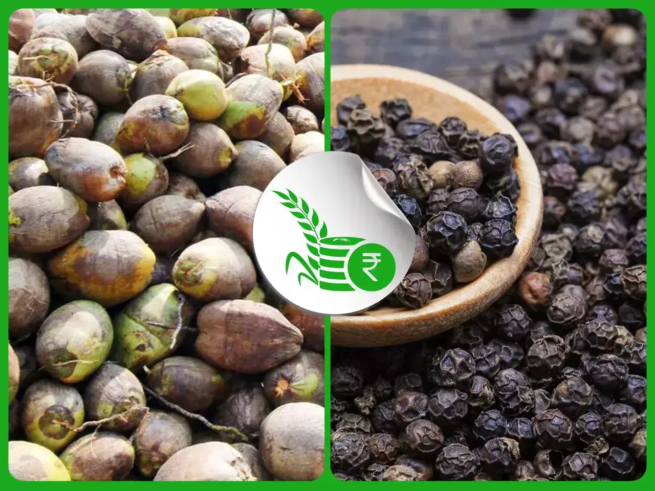 പച്ച തേങ്ങക്ക് പുറകേ ദക്ഷിണേന്ത്യക്കാര്‍; വരവ് കുറഞ്ഞ് കുരുമുളക്