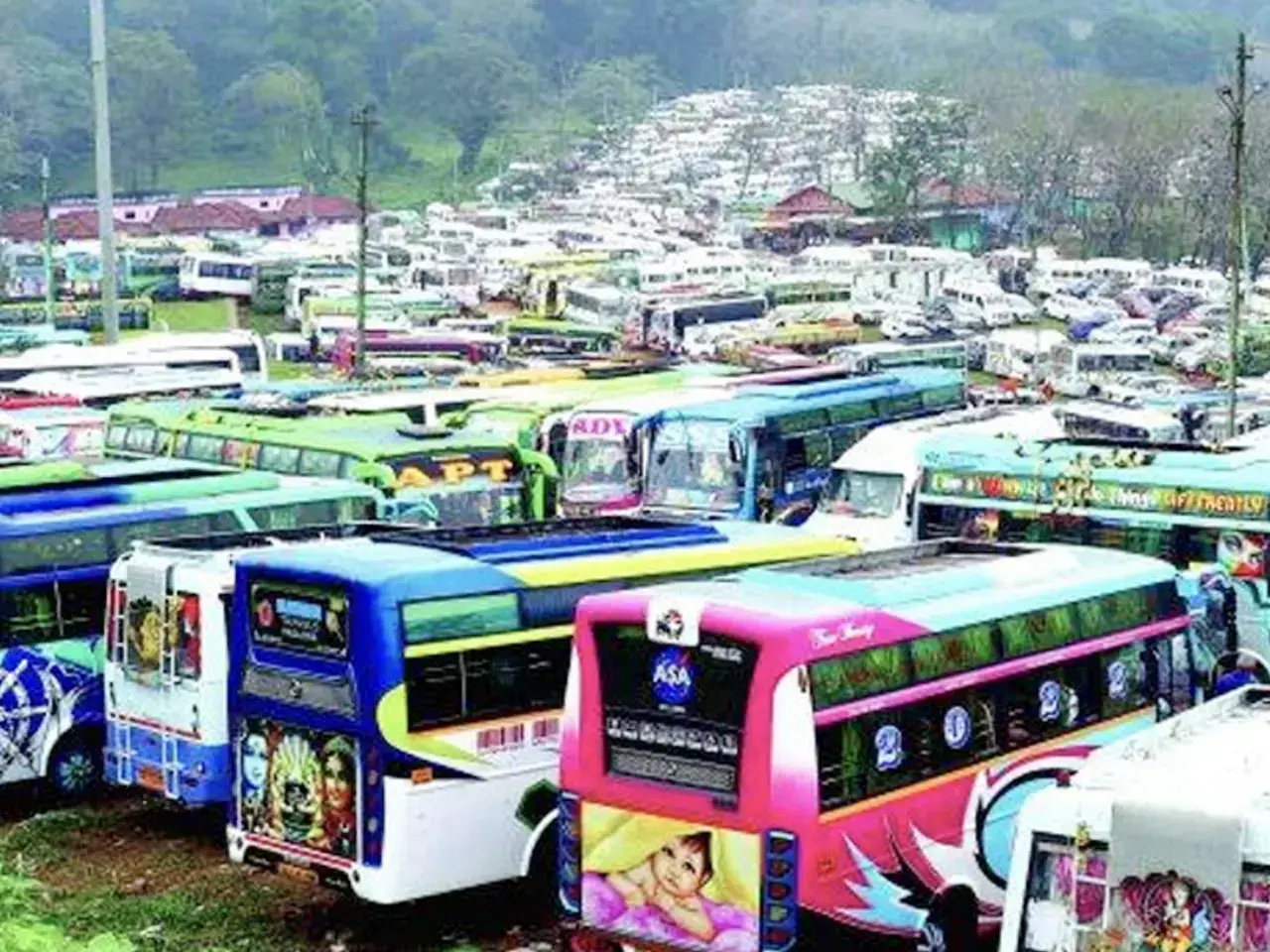 10 crore for fastag based parking at nilakkal