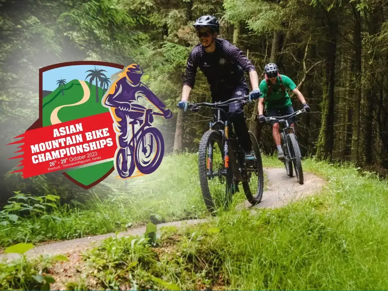 asian mountain bike cycling in ponmudi from 26