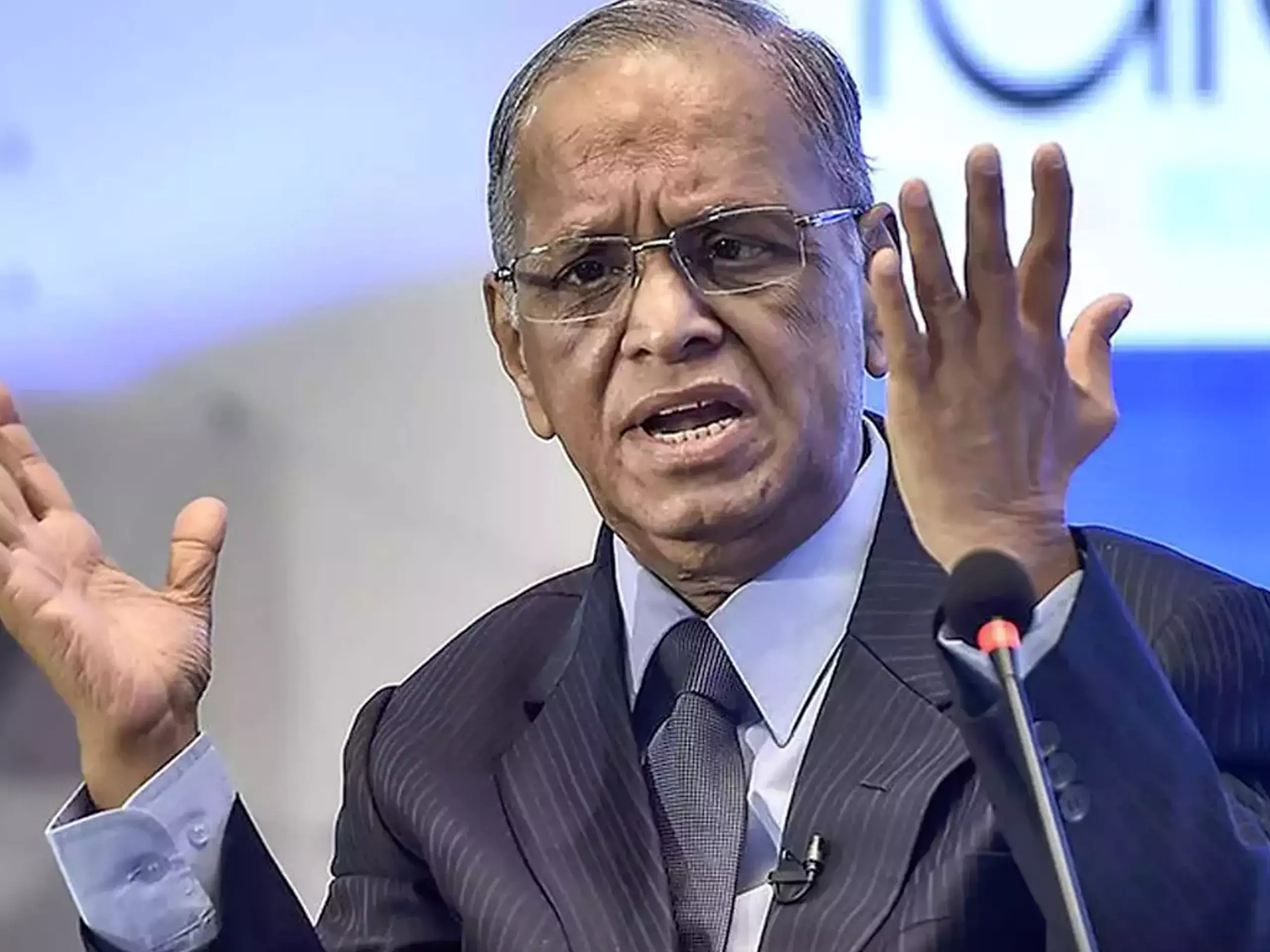 Murthys 70 hours of work is a flower