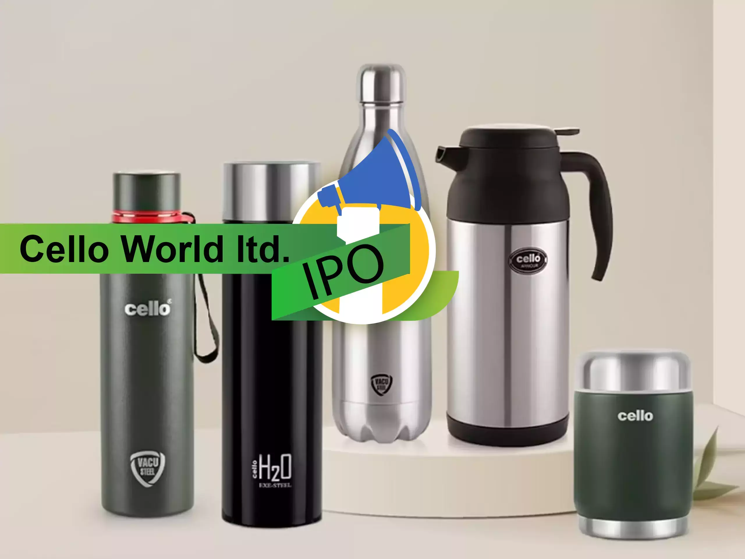 സെല്ലോ ഐപിഒ: ലക്ഷ്യം 1900 കോടി