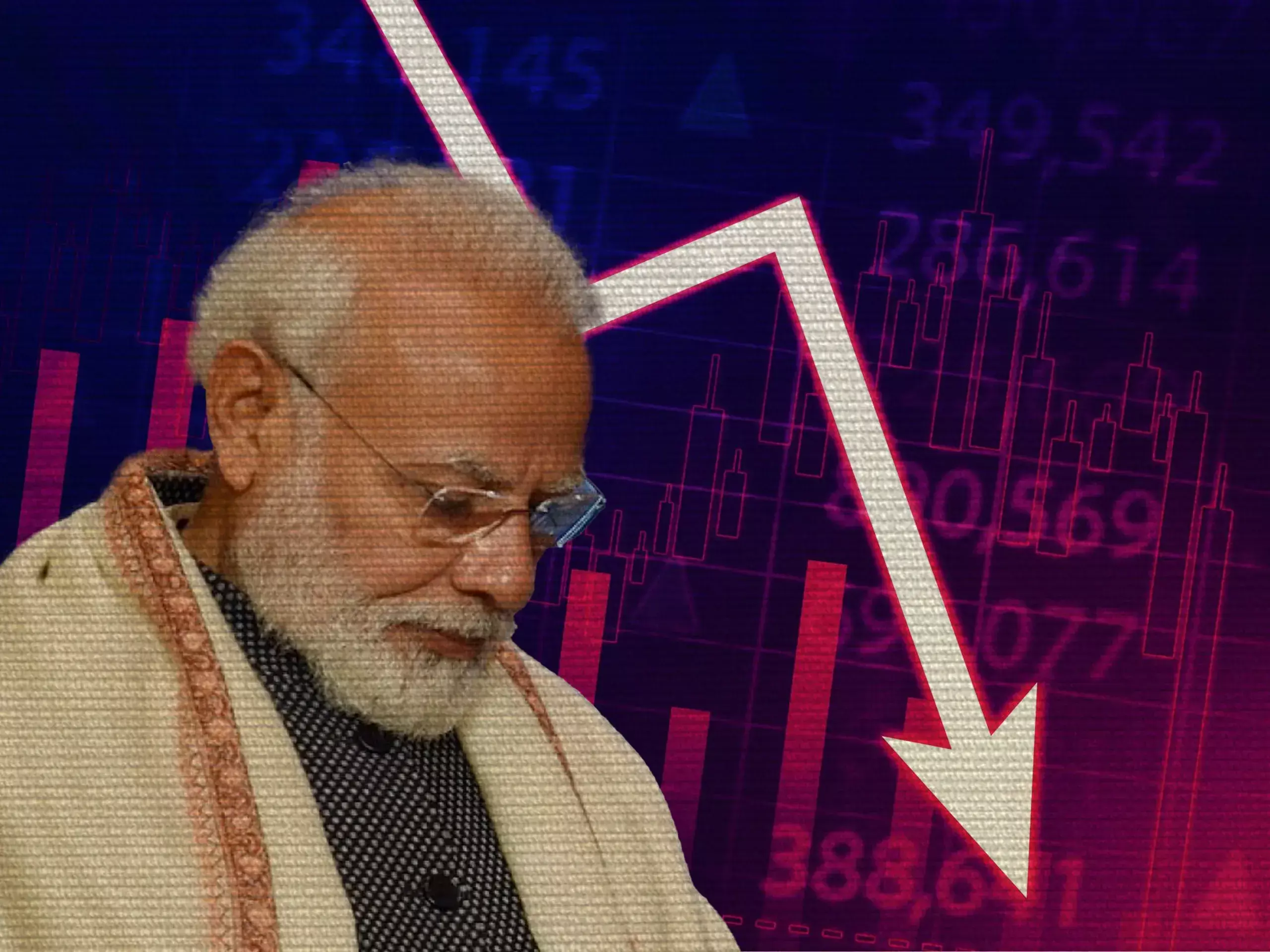 if the modi government falls in 2024, the market will fall by 25%