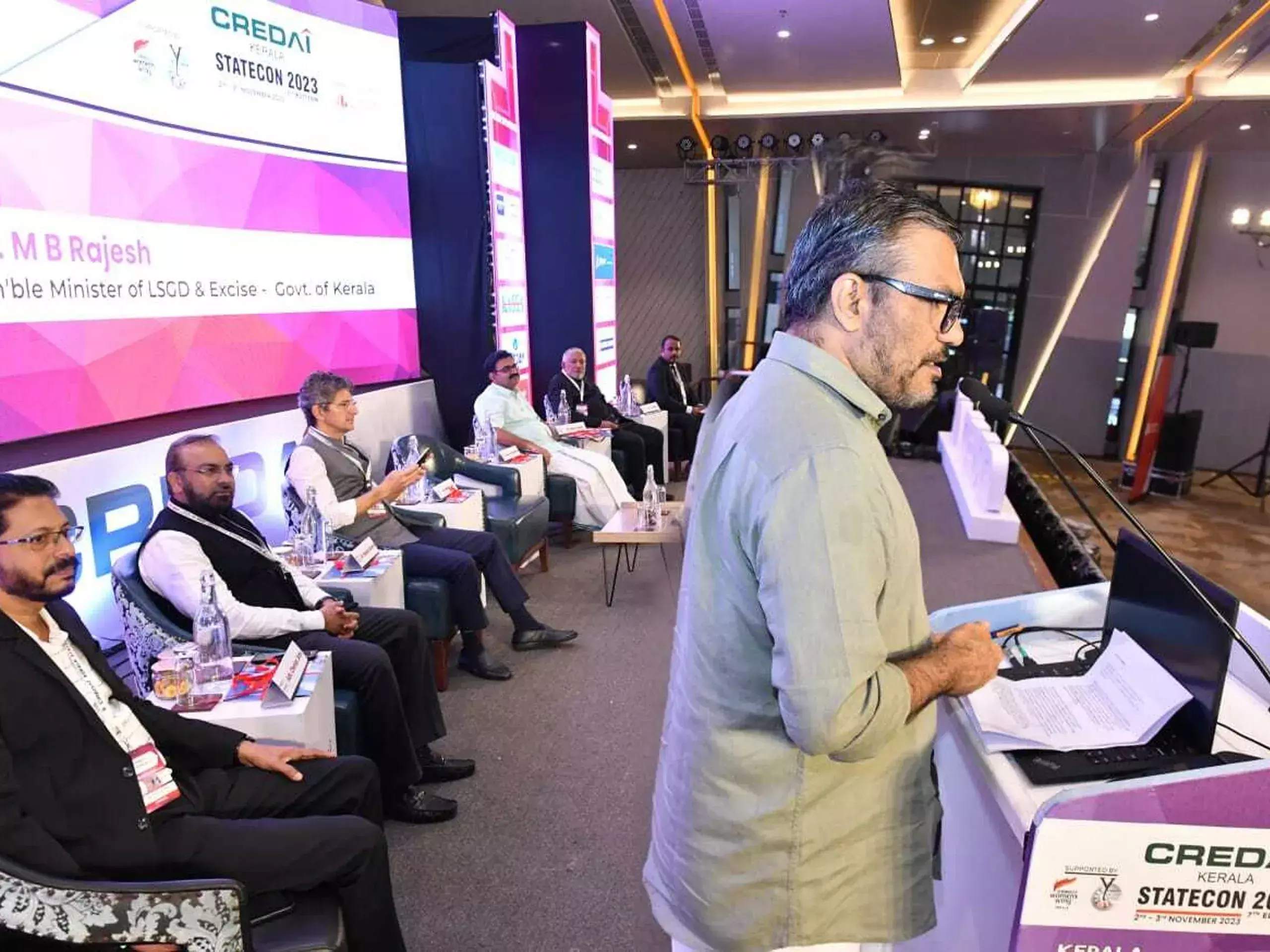 k-for smart jan one, minister mb rajesh