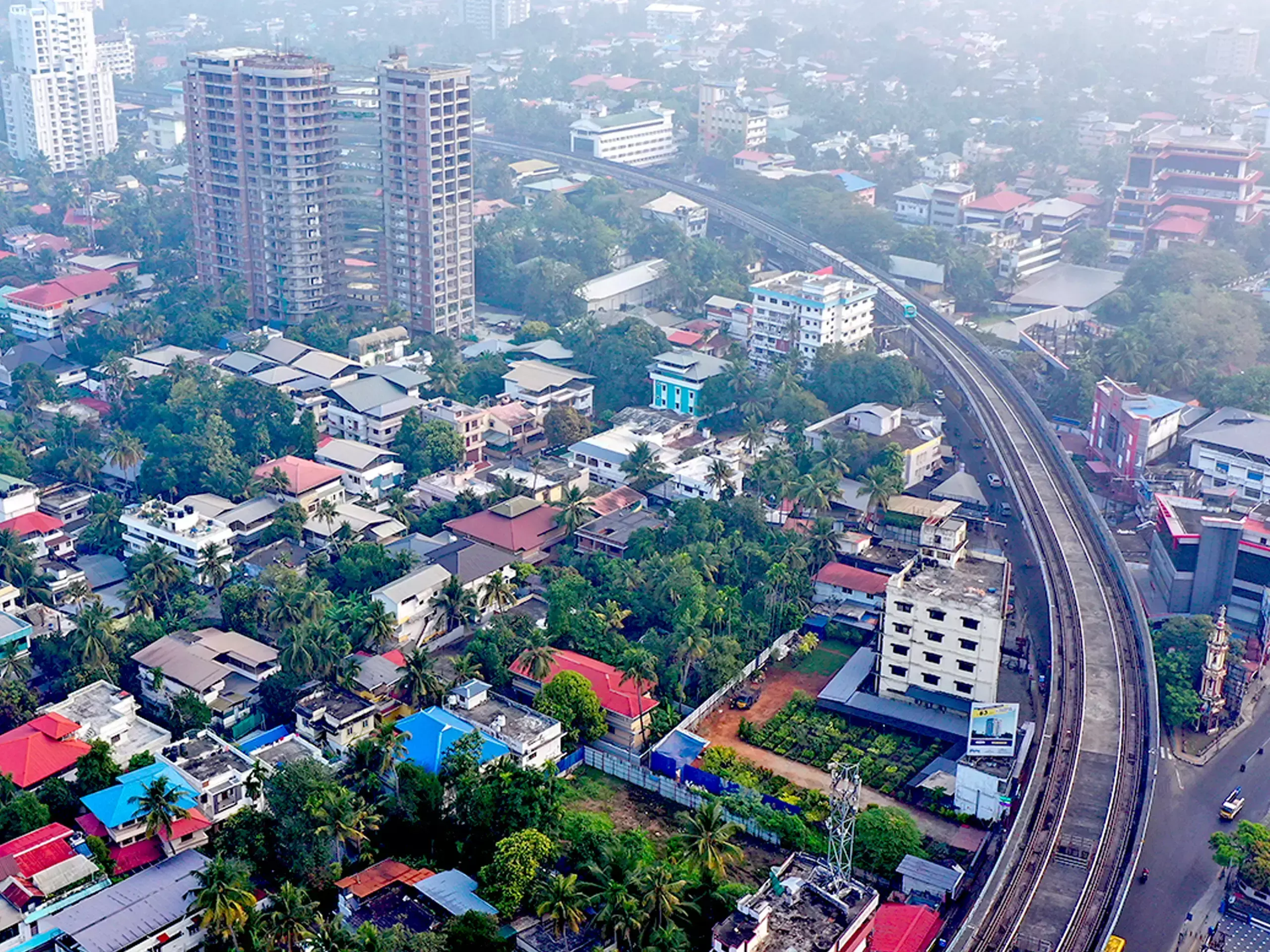 among the fastest growing cities are kochi and thiruvananthapuram