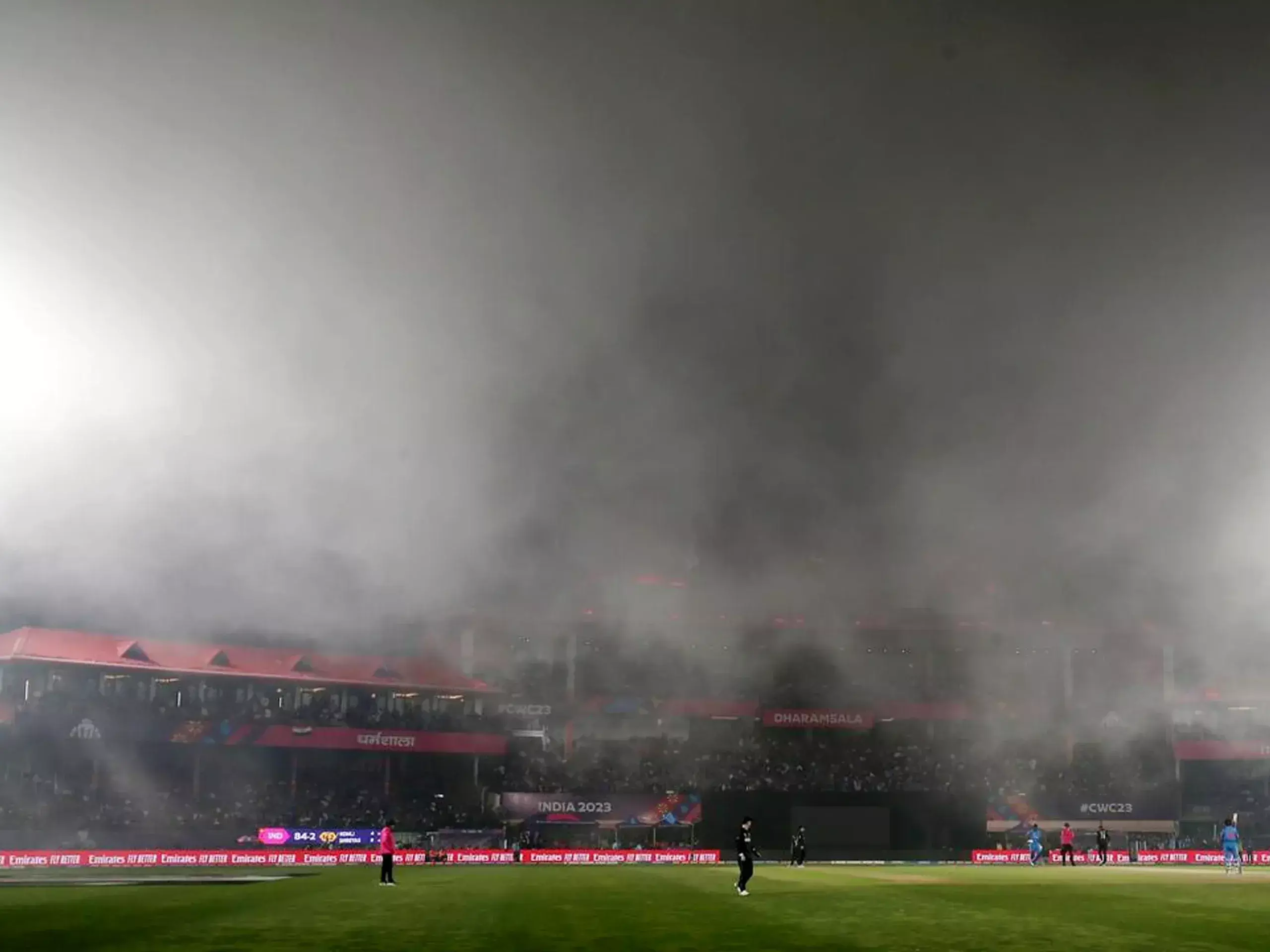 rising air pollution could cast a shadow over cricket world cup excitement