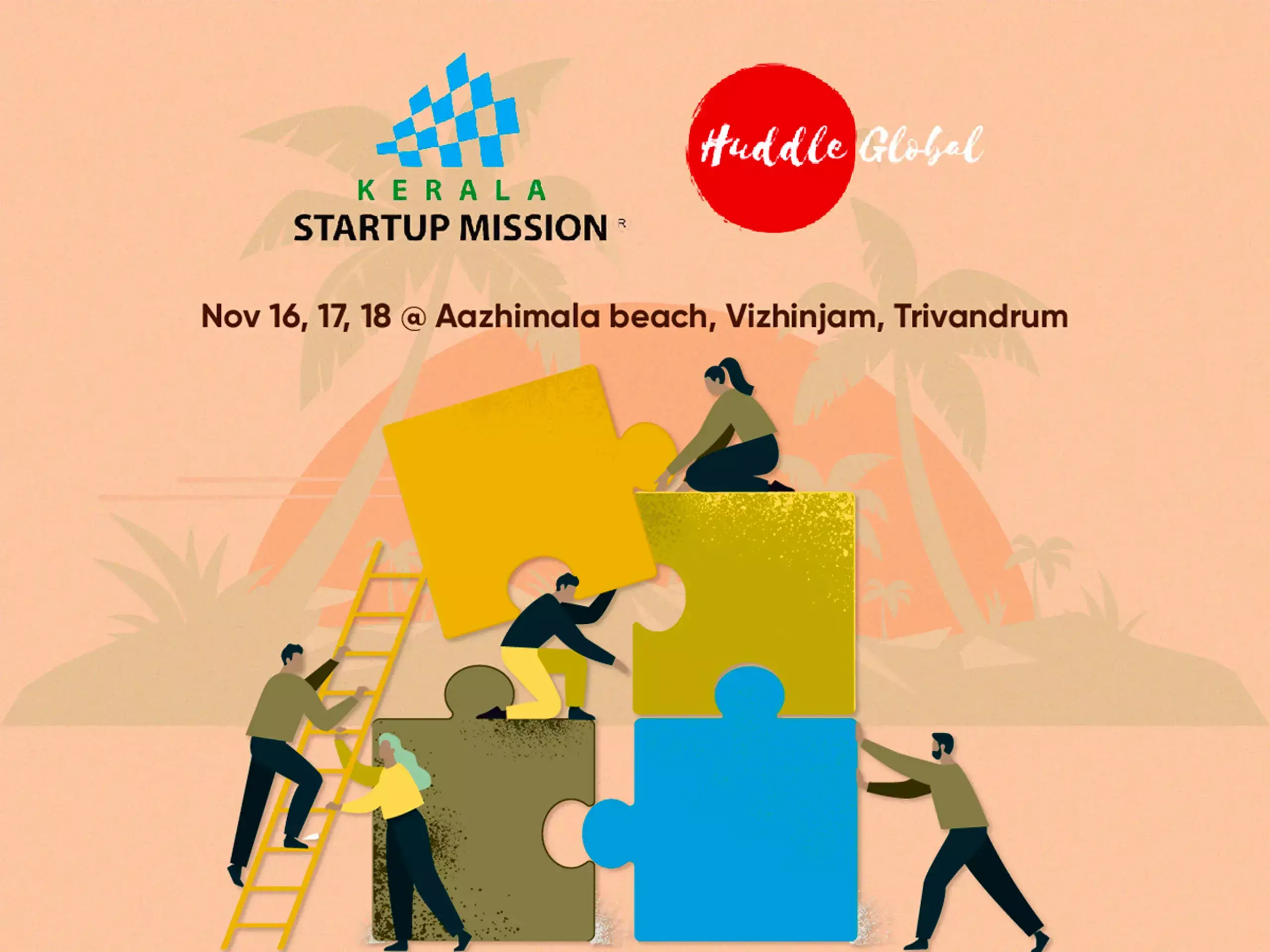 huddle global arrives with hundreds of investors