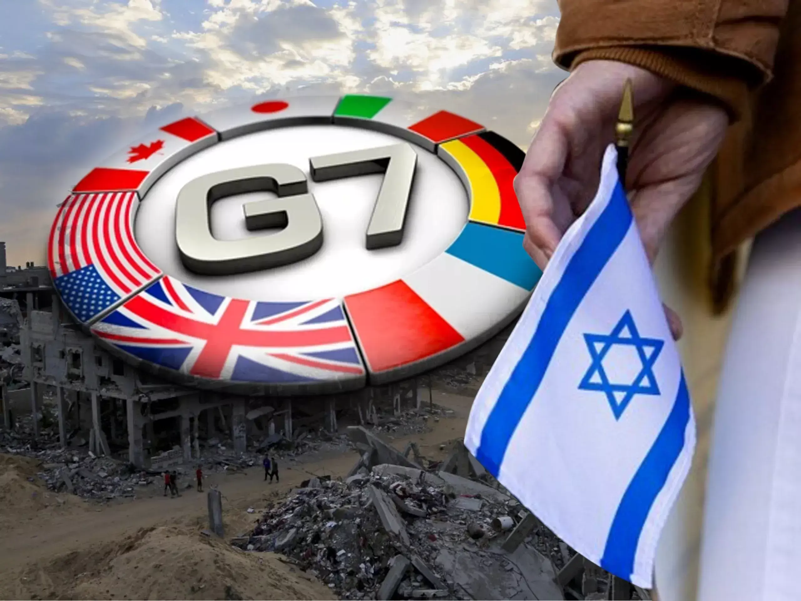 g7 says self-defense is israels right
