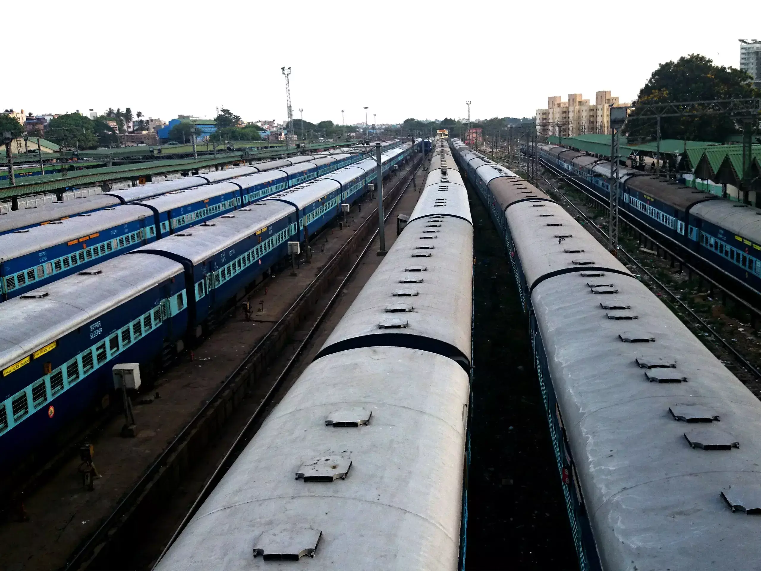 railway will be developed for local service in bangalore