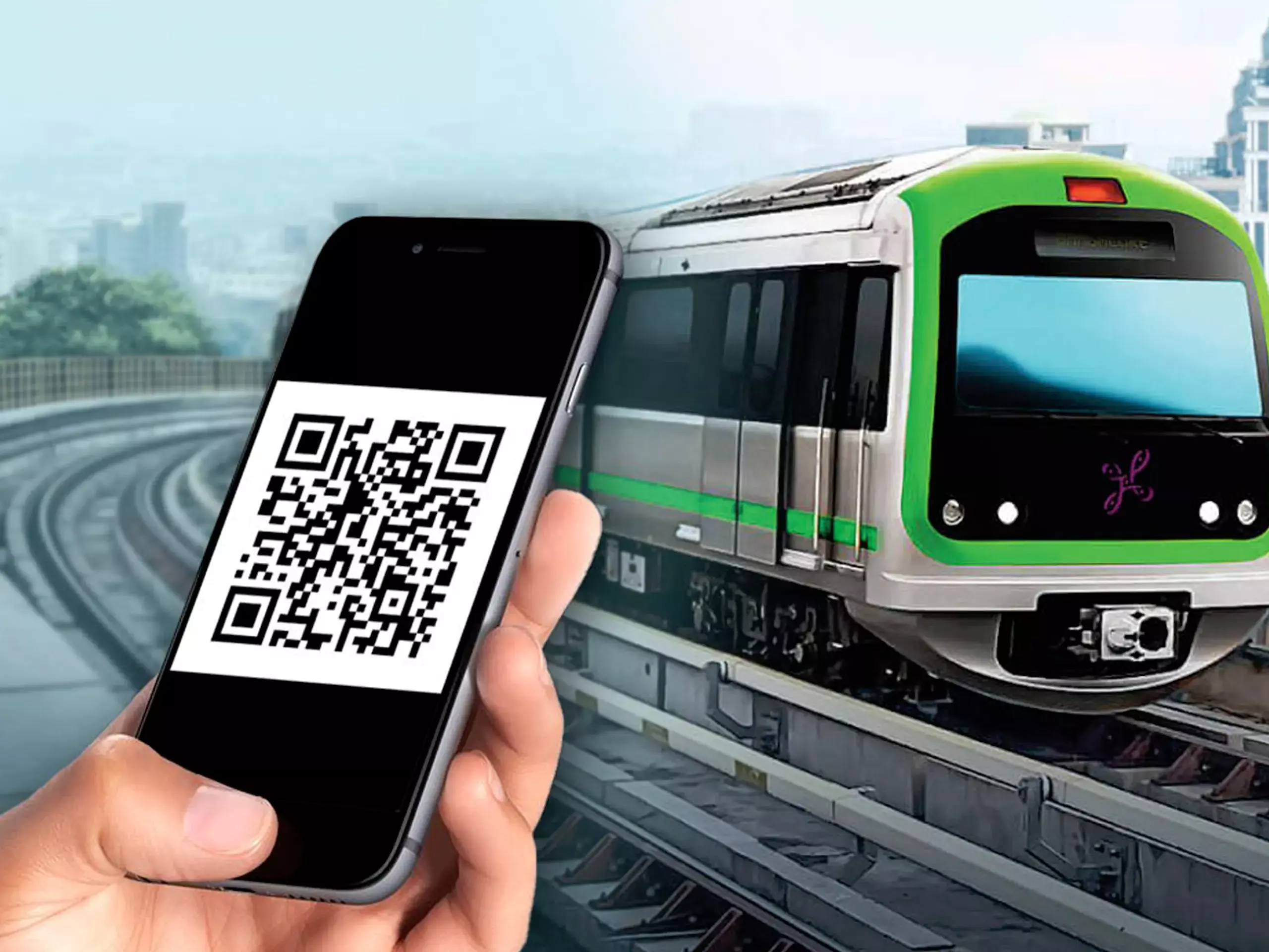 Bengaluru Metro Rail Now Mobile QR Ticket
