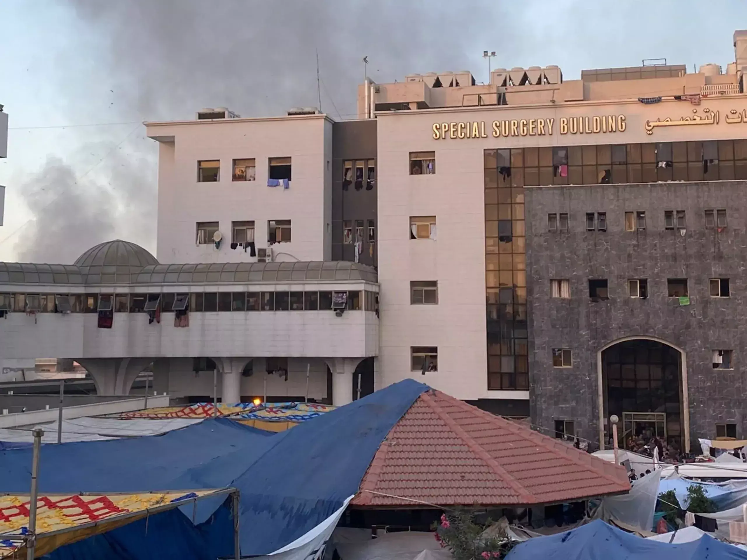 israel confirmed the attack on al-shifa hospital in gaza