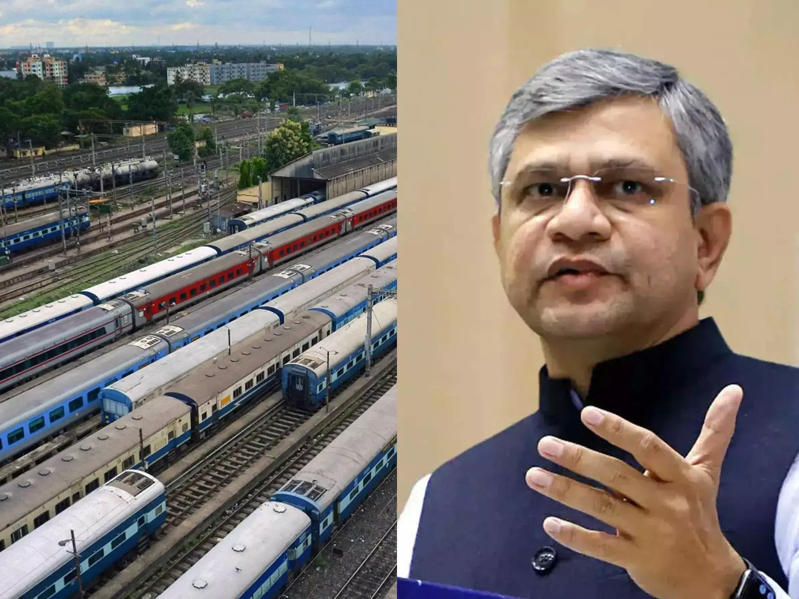 3,000 trains in 5 years, railway minister