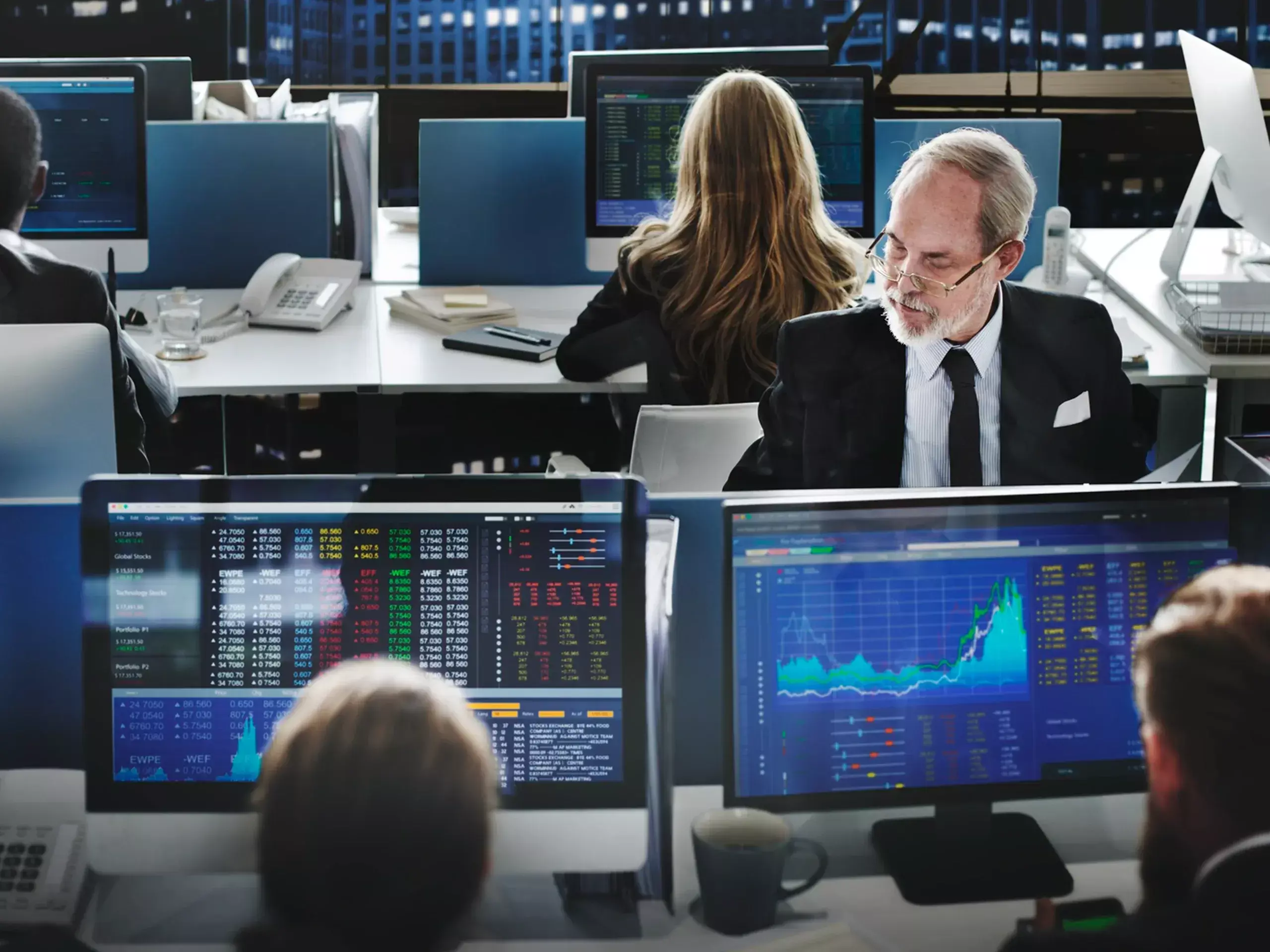 uncertainty eventually led to markets closing in decline