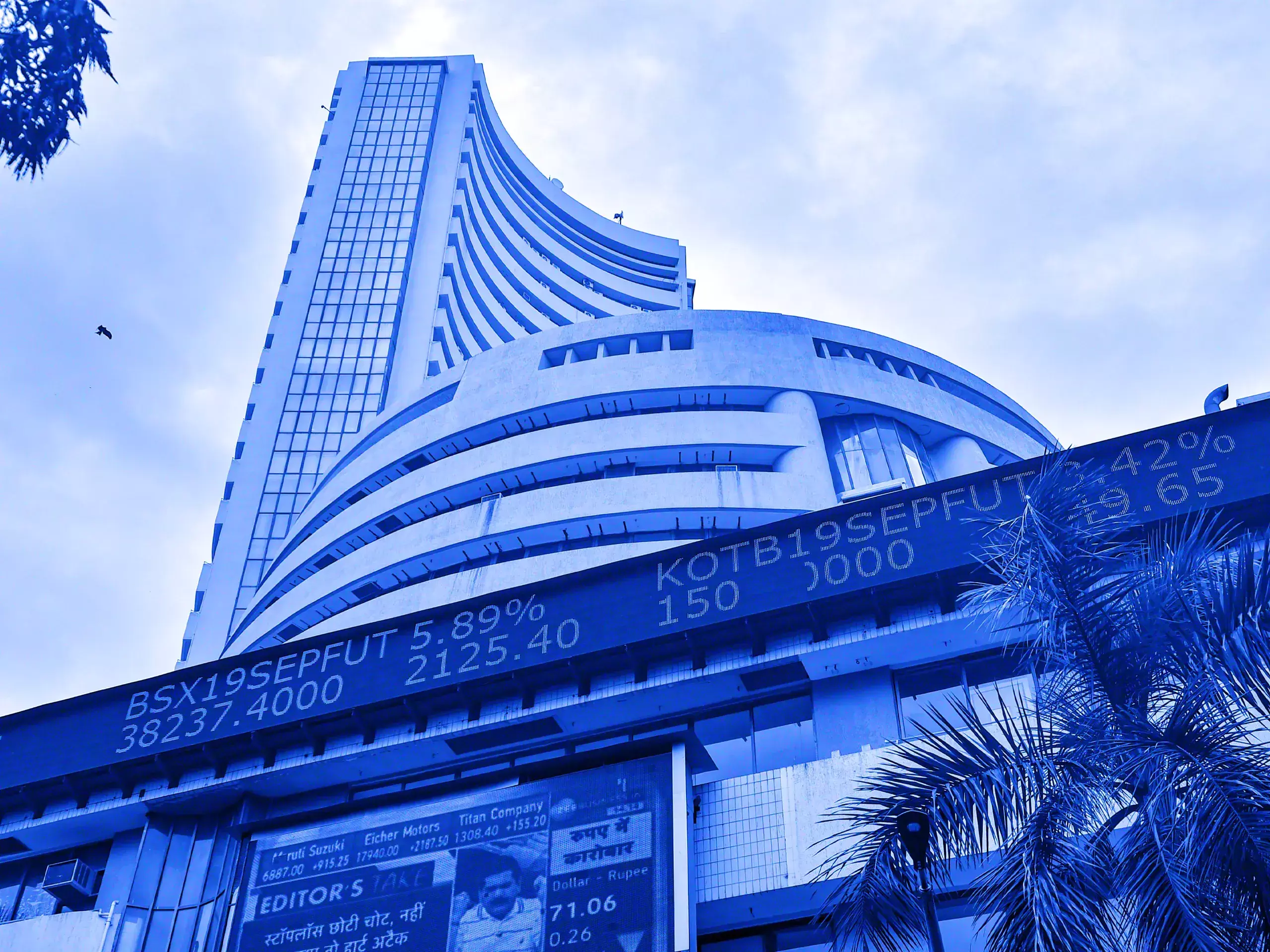 sensex and nifty close lower