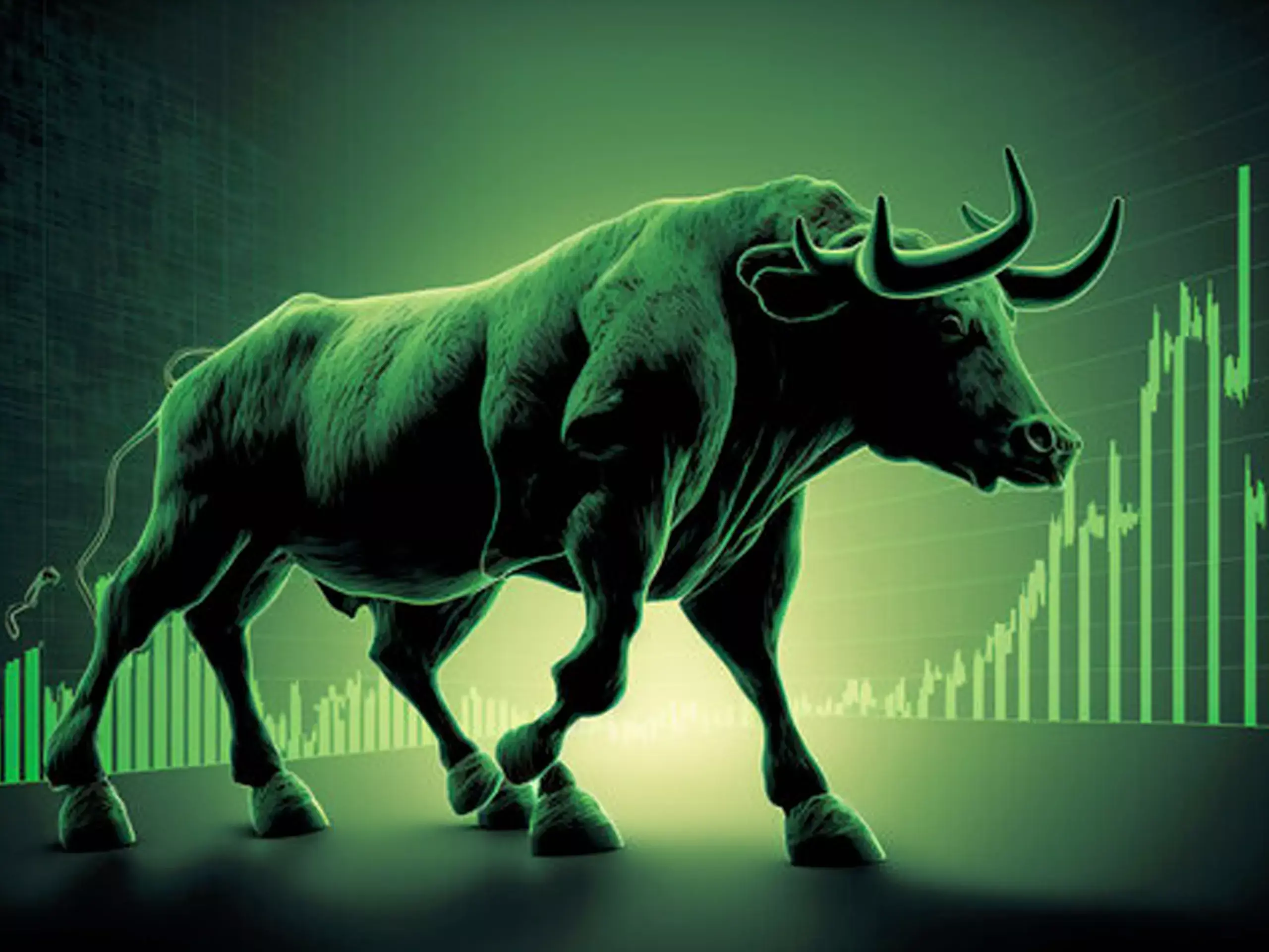 Domestic market indices close in green