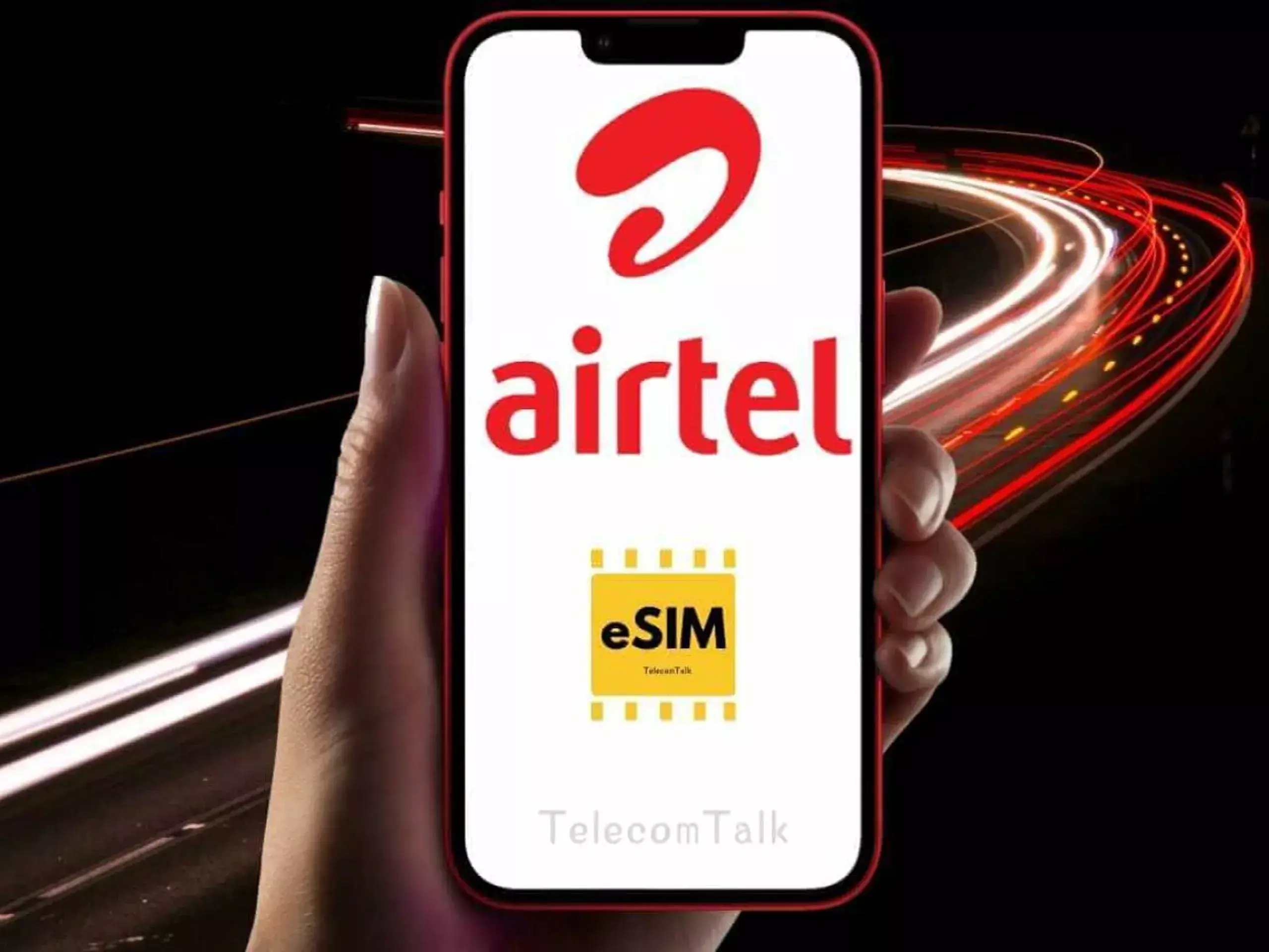 airtel with e-sim service