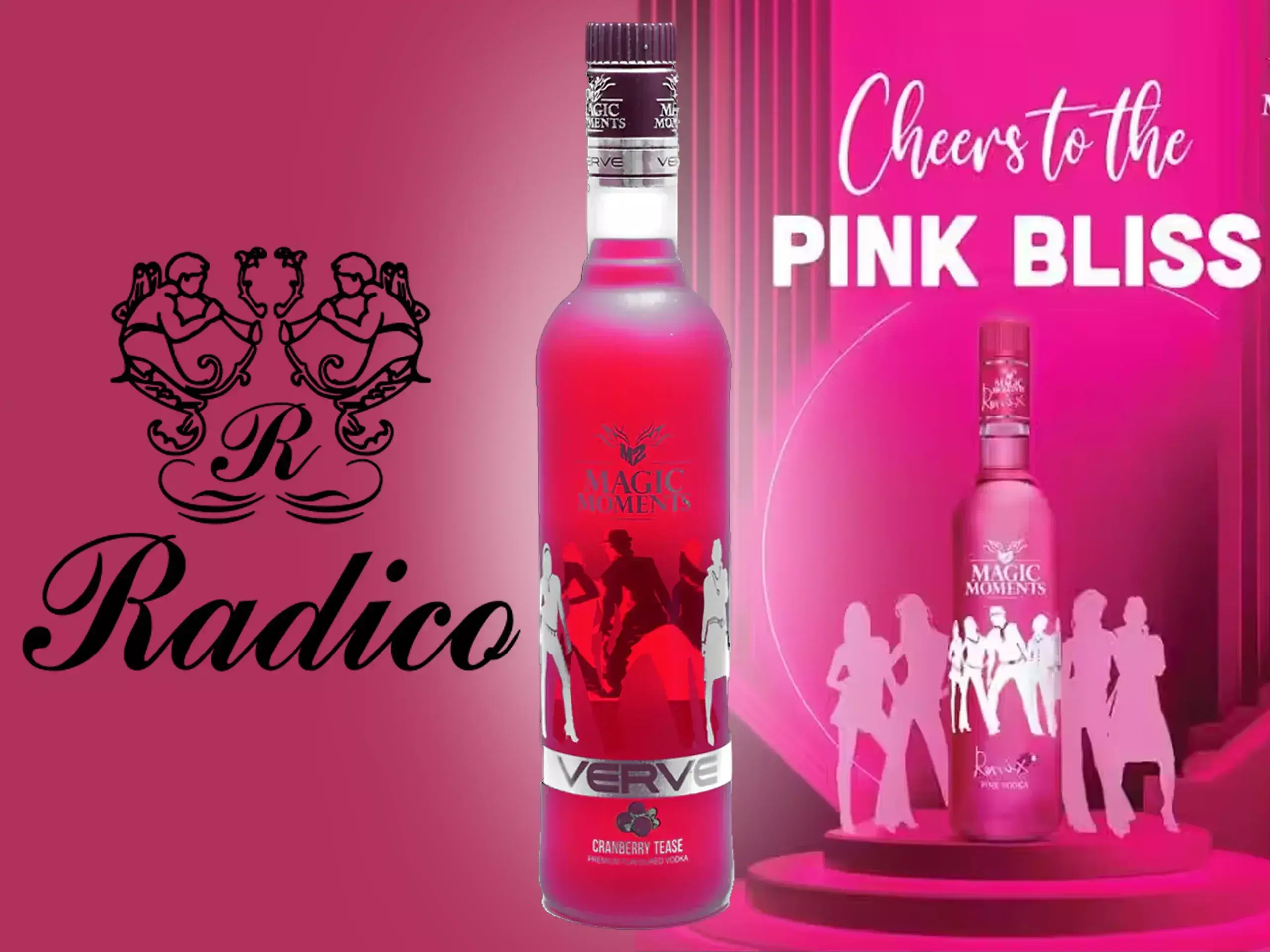 radico khaitan with pink vodka